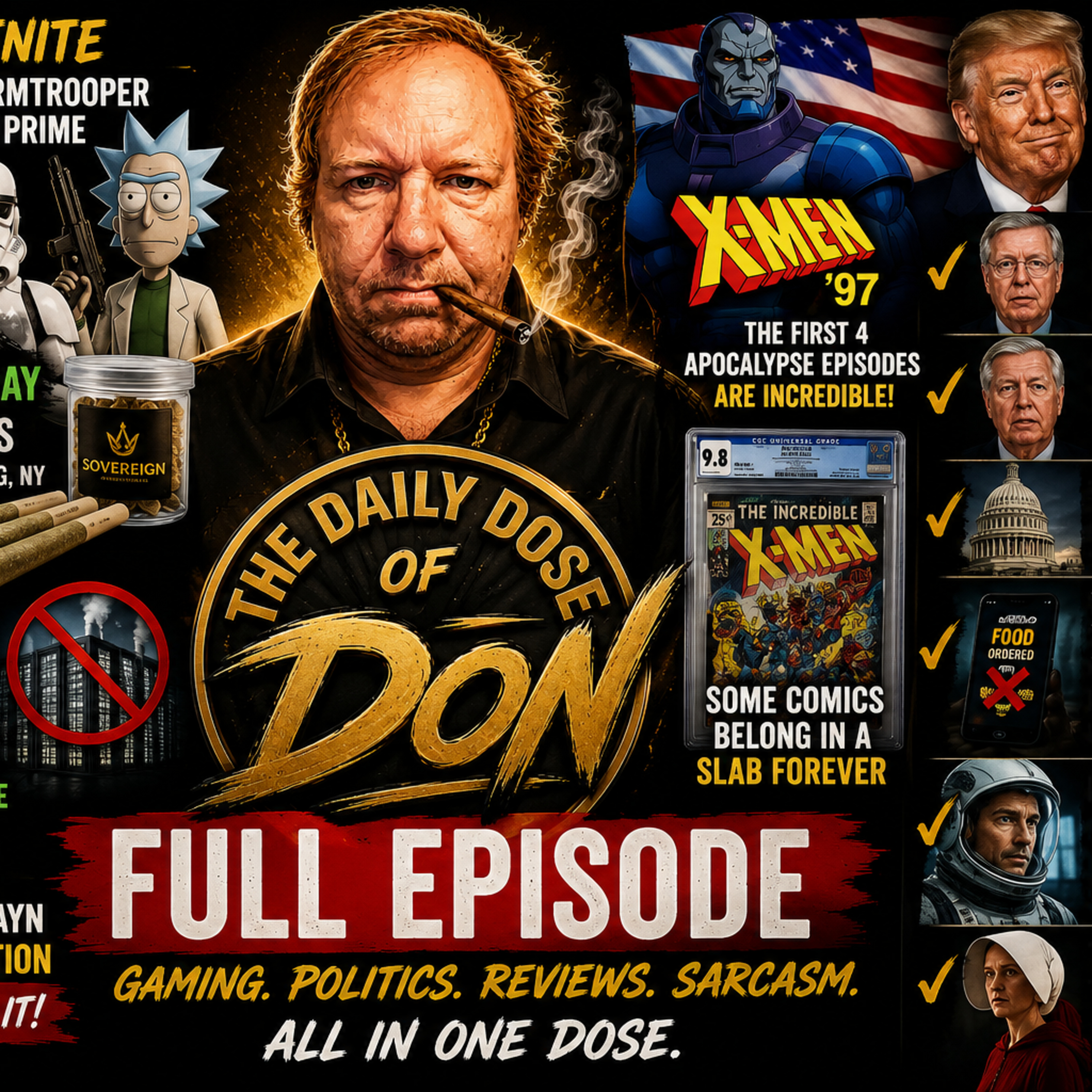 Fortnite, AI Rants, Trump, X-Men '97, Project Hail Mary & More episode artwork