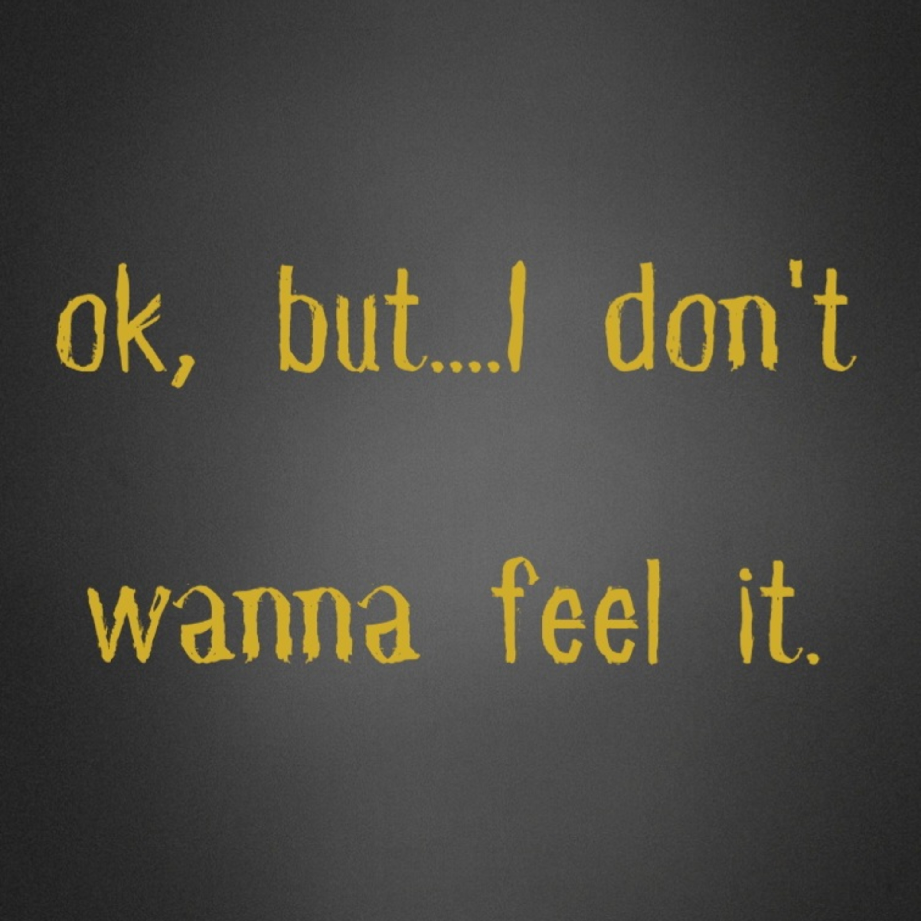 i don't want to feel it episode artwork