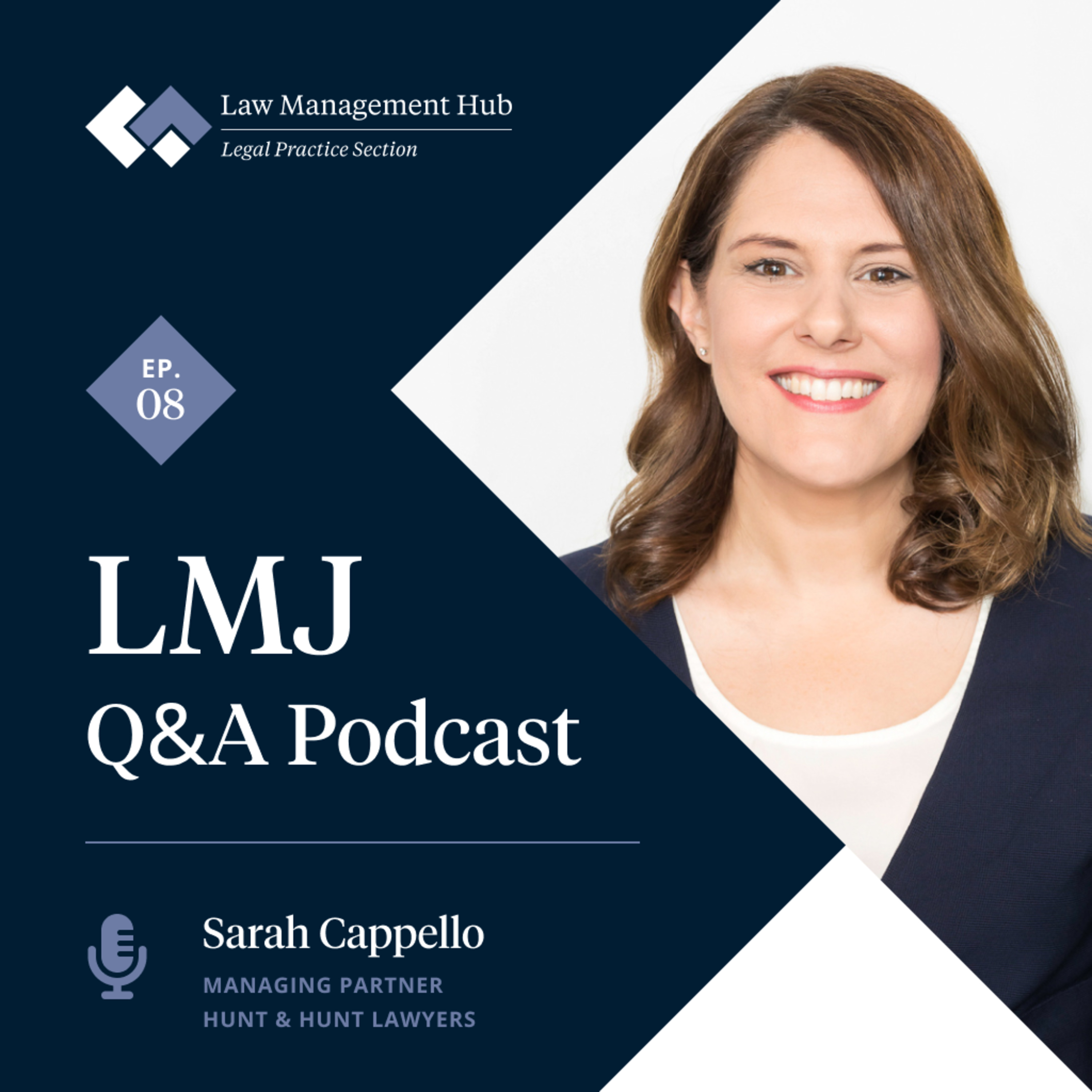 Episode 08: Sarah Cappello of Hunt & Hunt Lawyers
