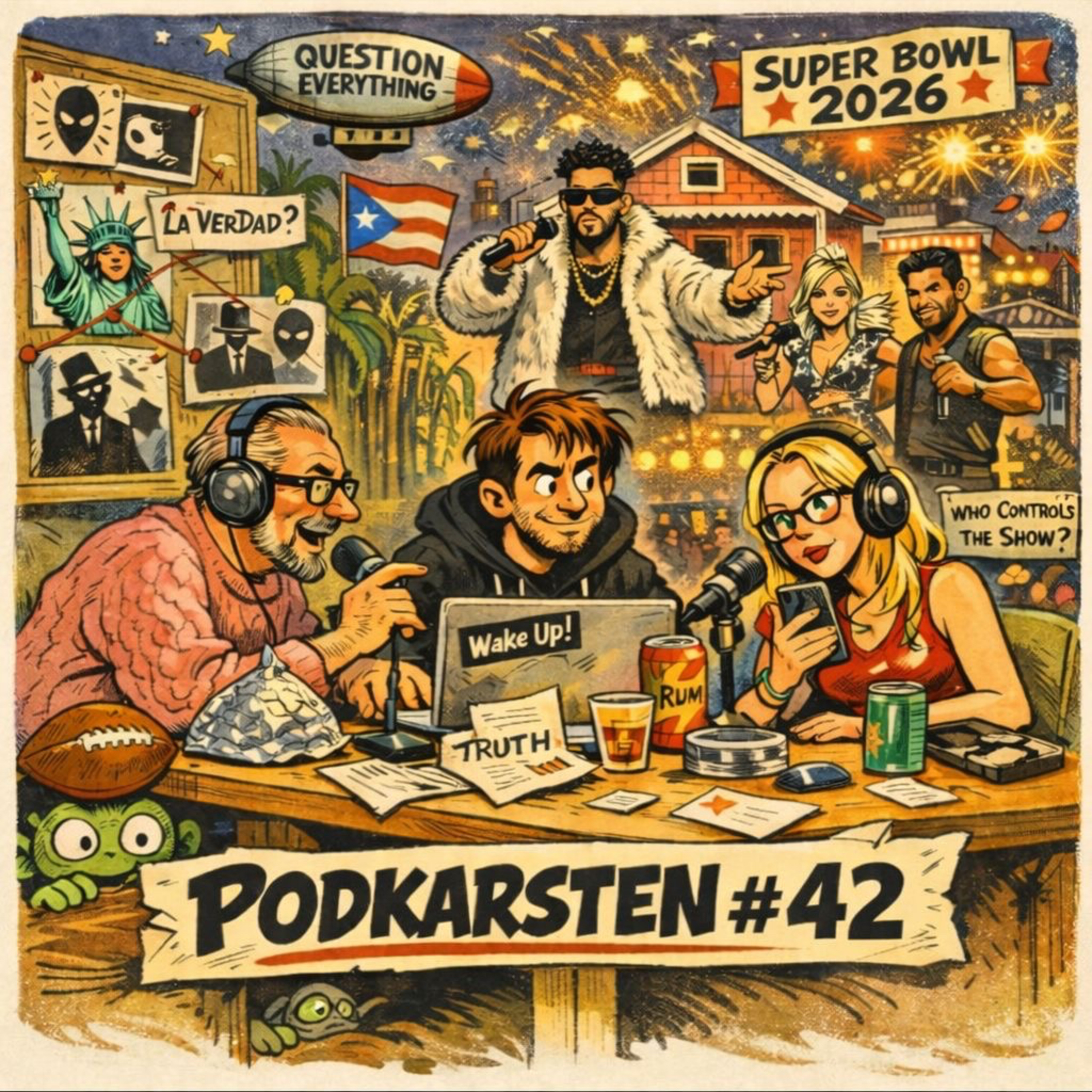 Zwischen Fakten und Fiktion - Verschwörungstheorien im Fokus. SPOILER: die Erde ist immer noch rund  episode artwork