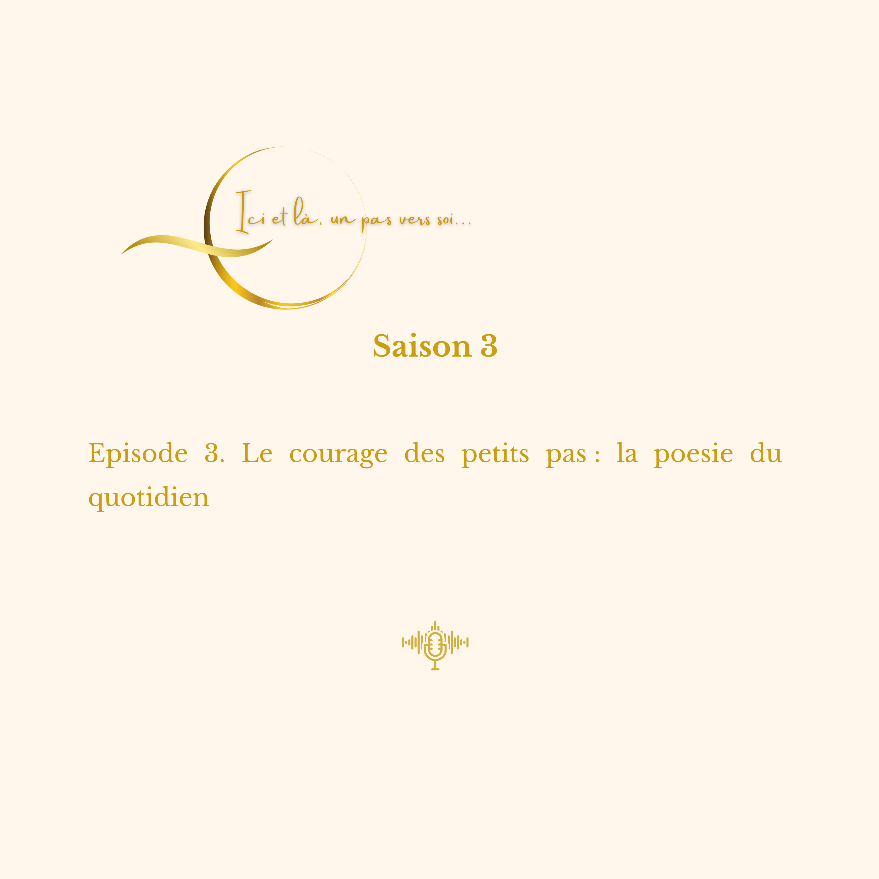 Ici et là, un pas vers soi...