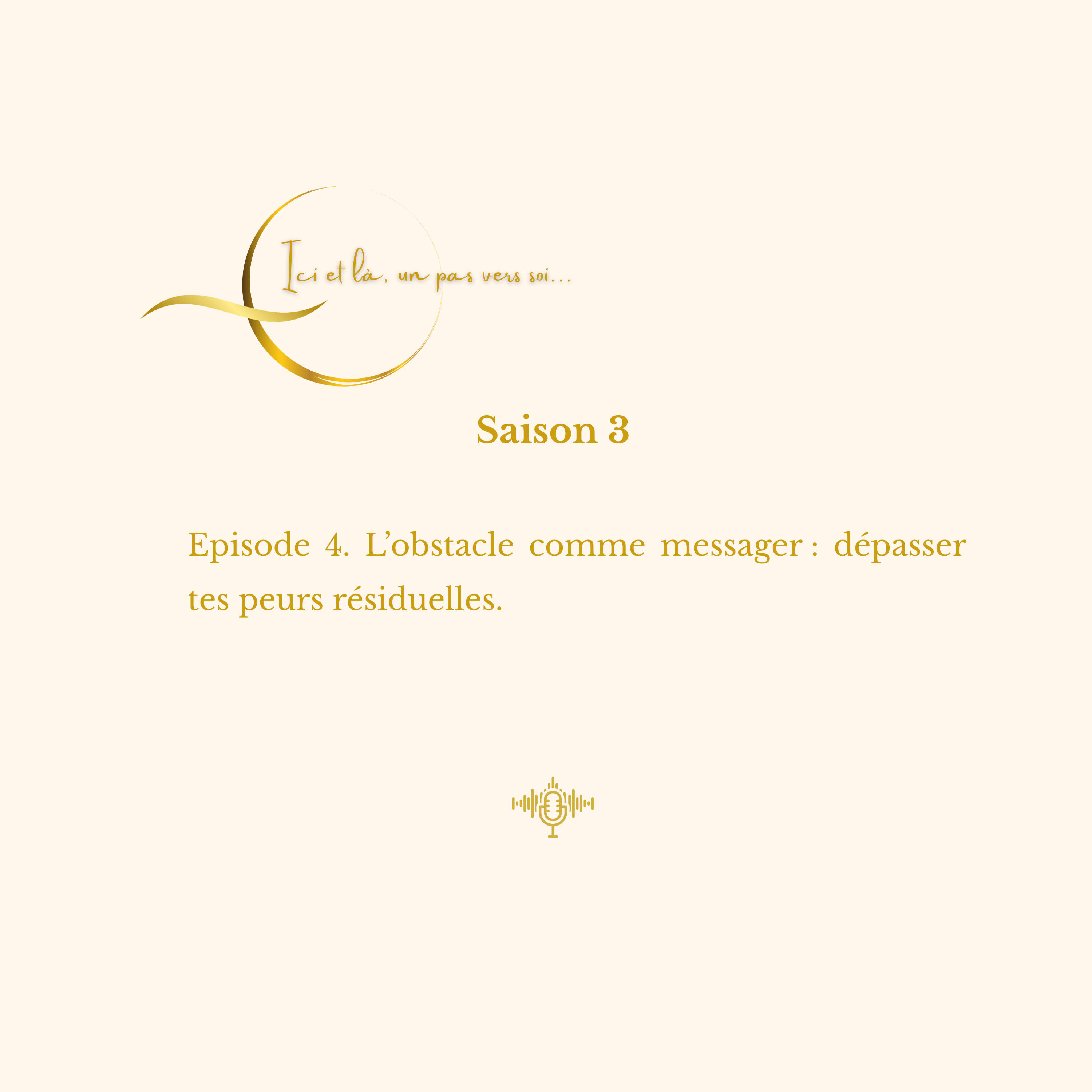 Ici et là, un pas vers soi...