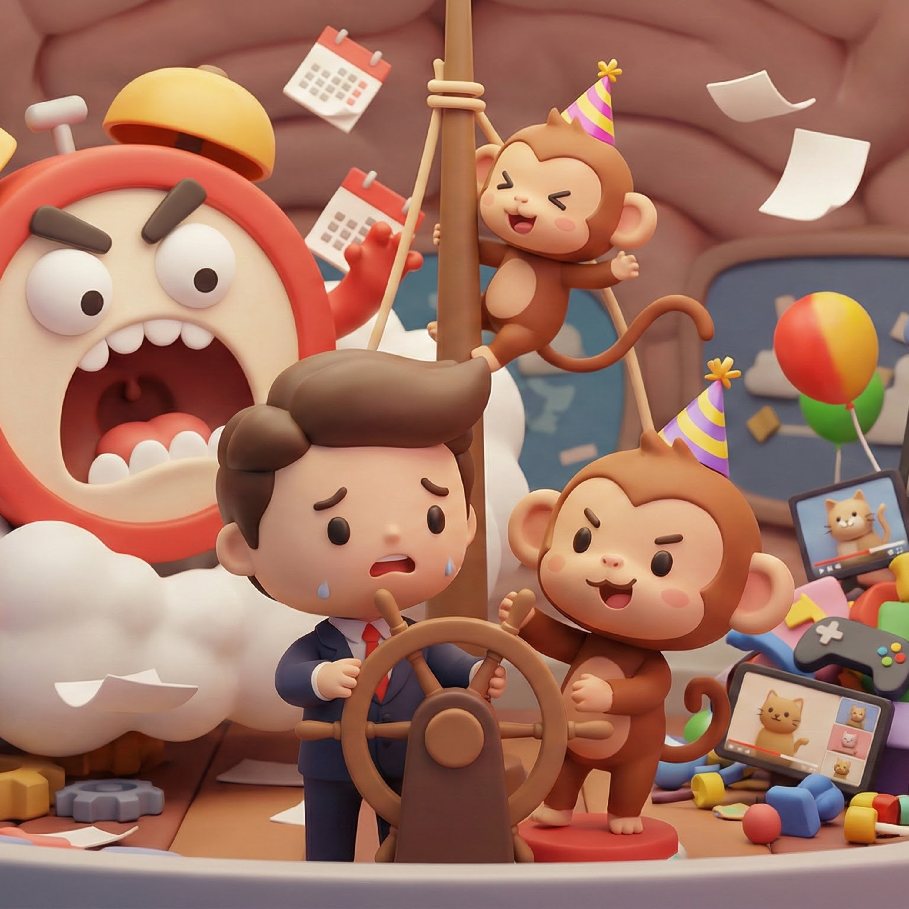 なぜ私たちは「先延ばし」をしてしまうのか？脳内に住む「おサル」と「モンスター」の話 episode artwork