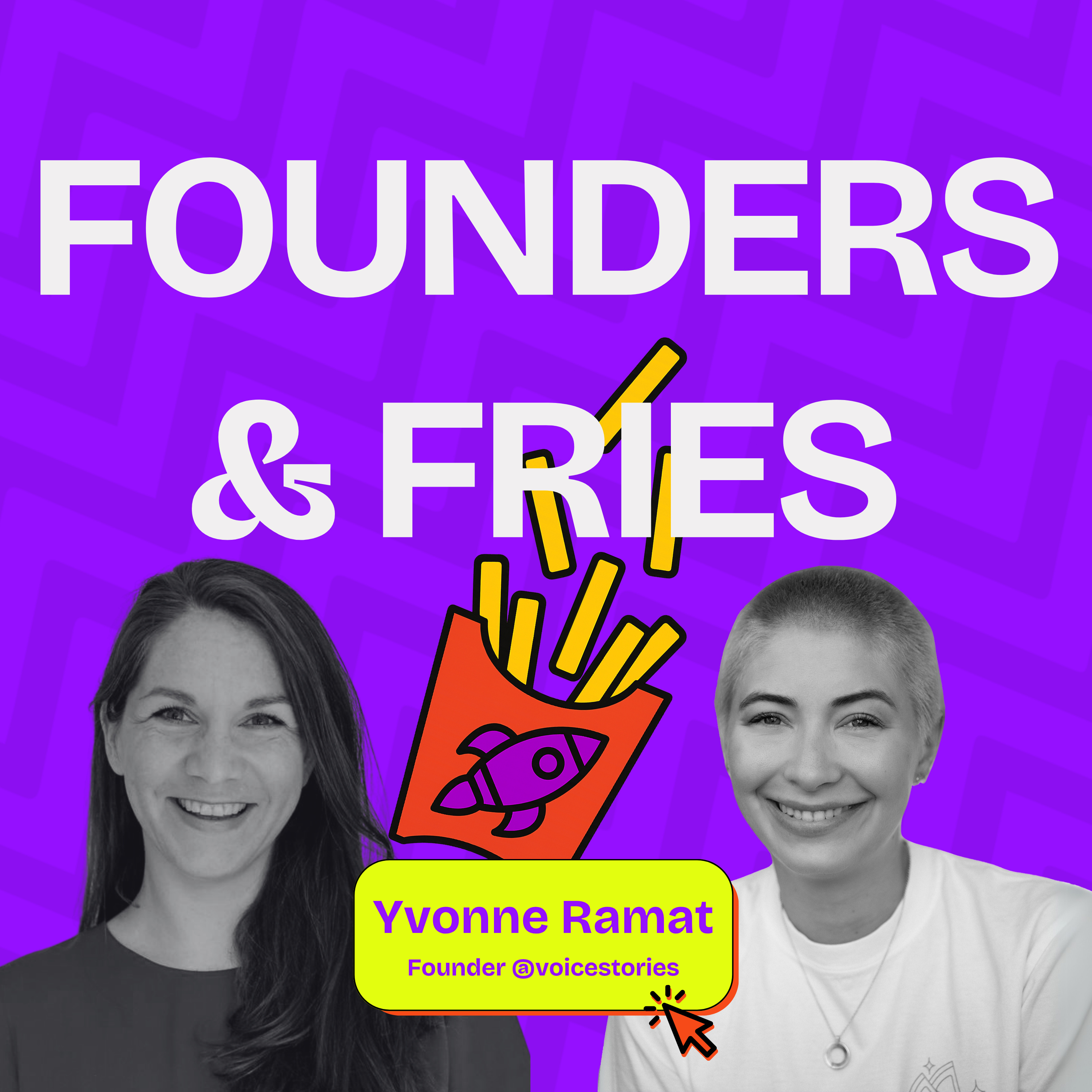 Drei Marketing Ansätze für deine Produktnische | Yvonne Ramat @voicestories | Founders & Fries episode artwork