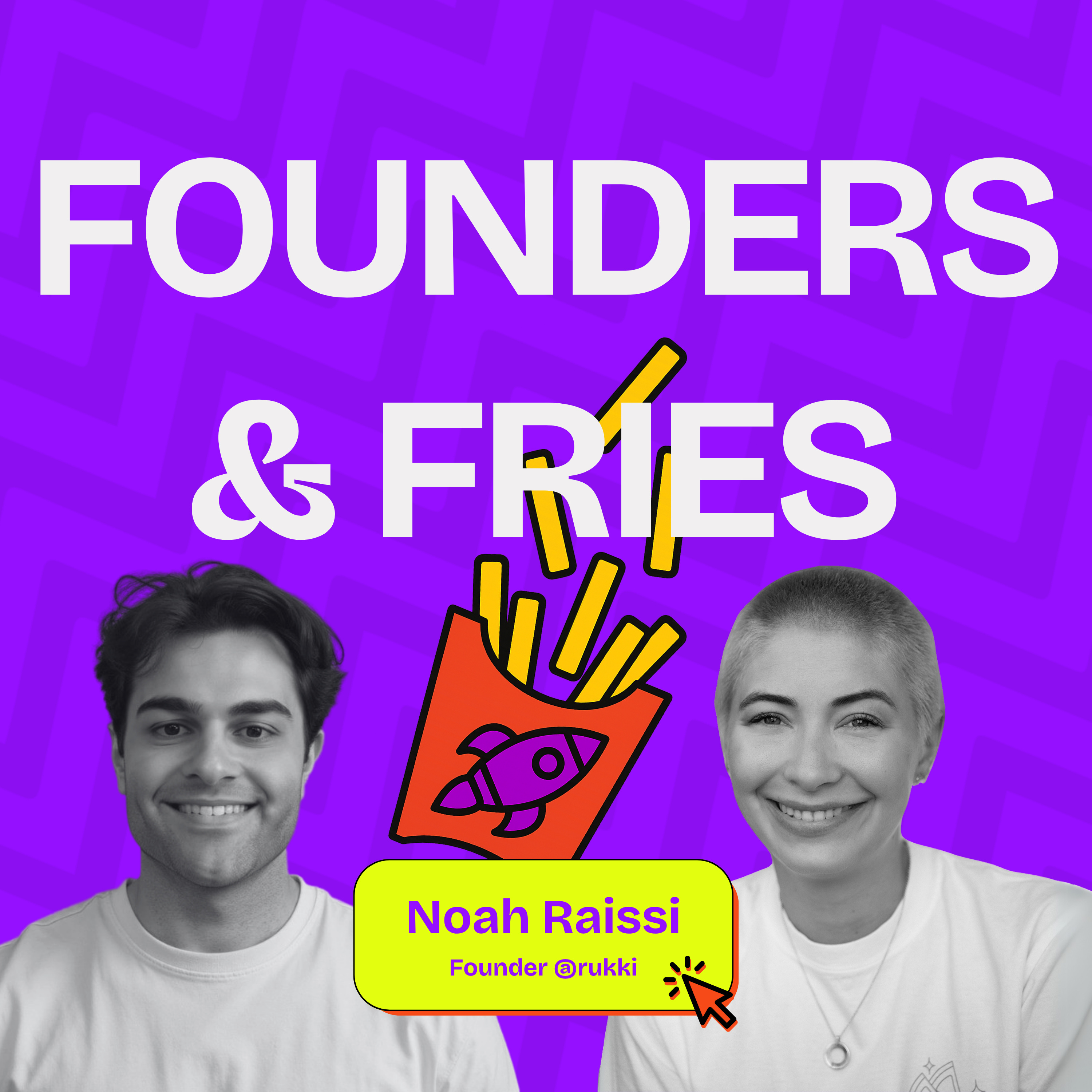 Abbruchquote in Ausbildungen senken durch Azubi Matching | Noah Raissi @rukki | Founders & Fries episode artwork