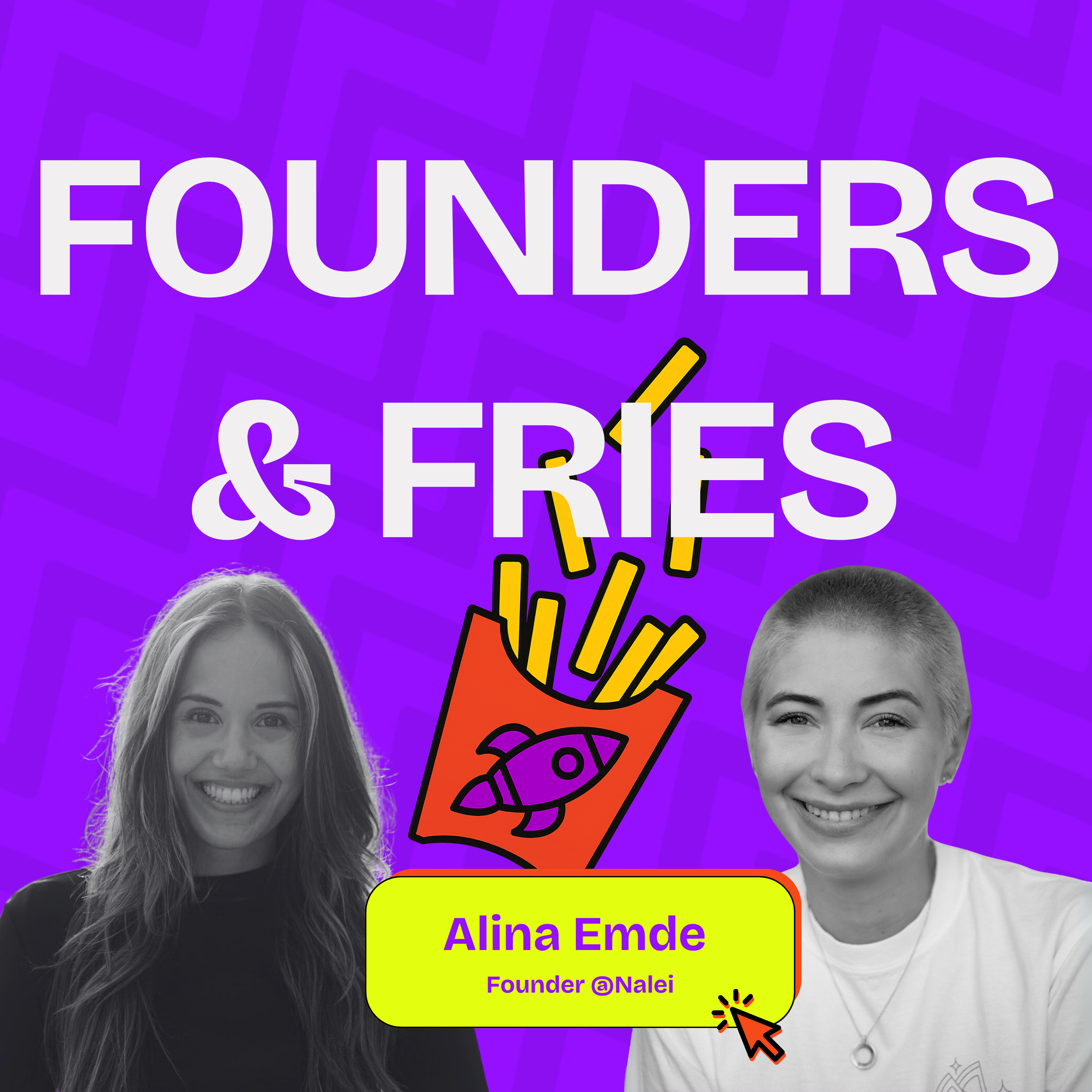 Wie erreiche ich langfristigen Erfolg mit meinem Social-Business? | Alina von Nalei | Founders & Fries🍟 episode artwork