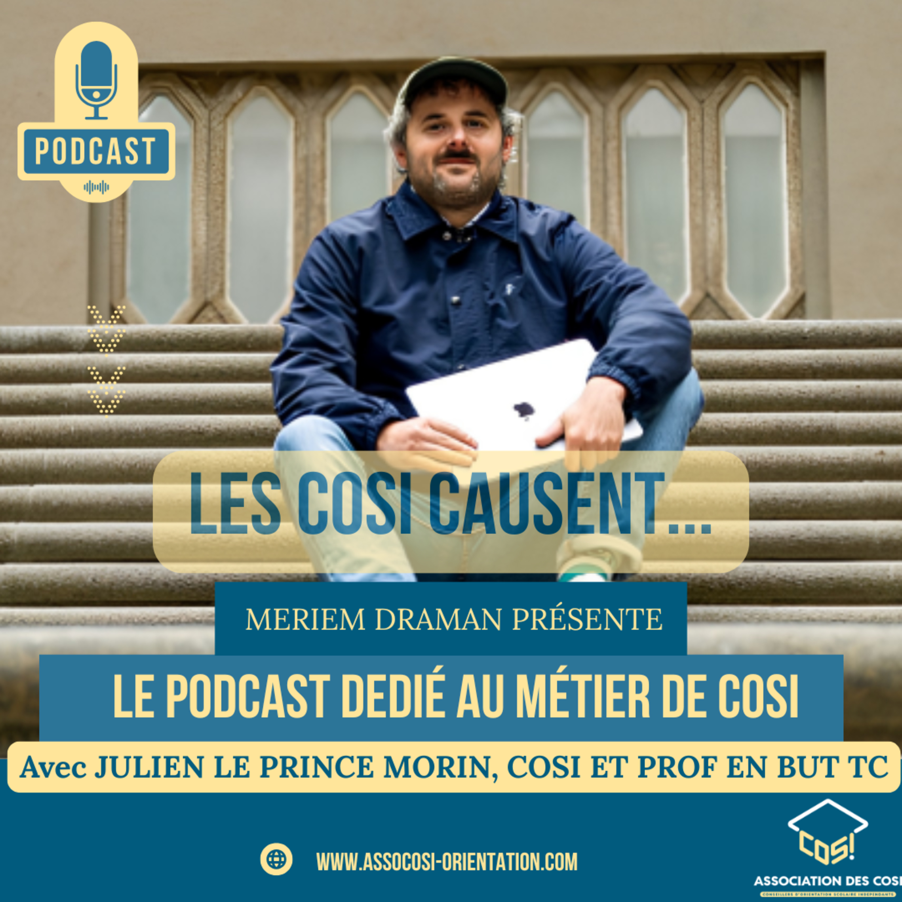 Découvrez le parcours de Julien Le Prince Morin, COSI et prof en BUT TC episode artwork