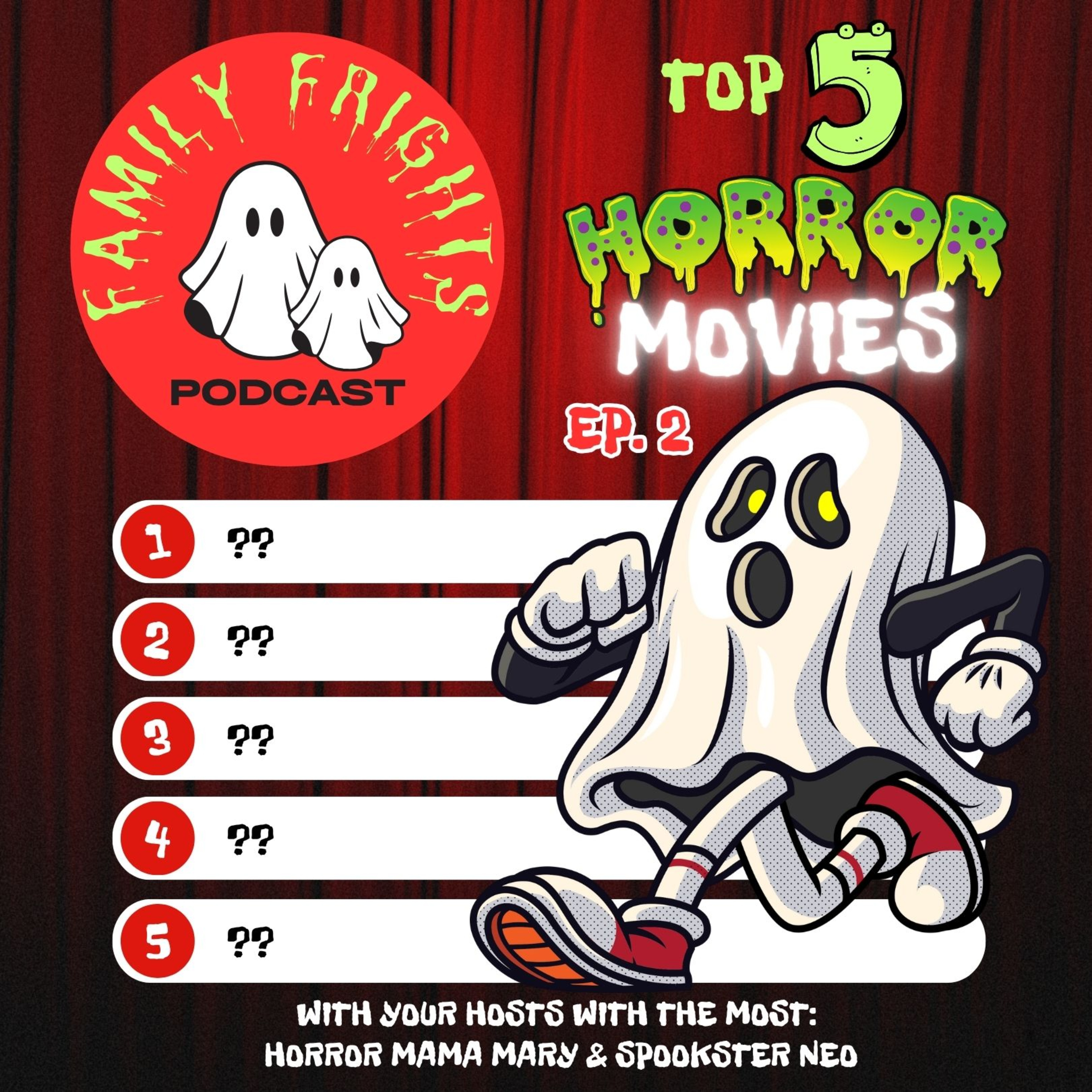 Top 5 Spooky Movies episode artwork