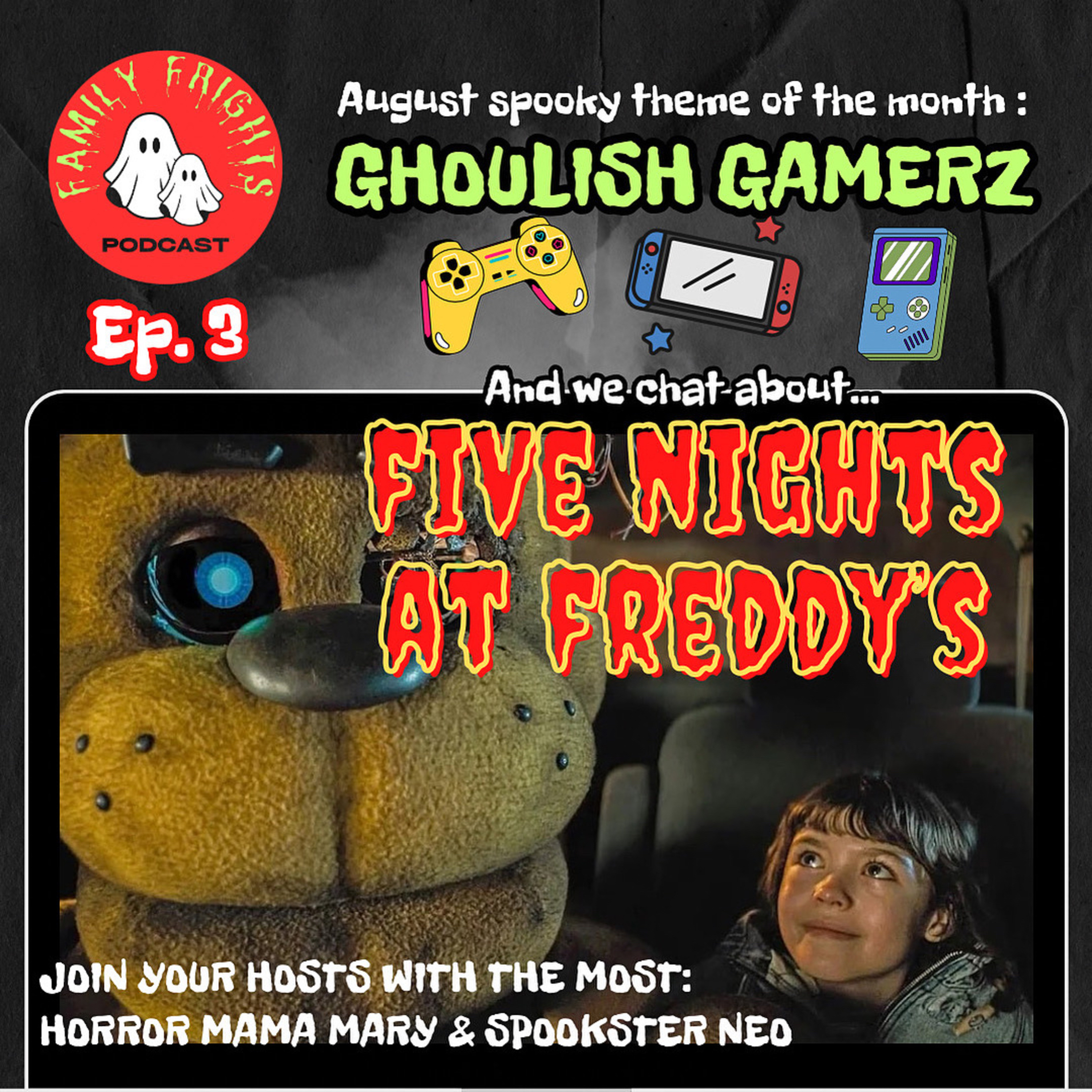Ghoulish Gamerz, Five Nights at Freddy's Review episode artwork