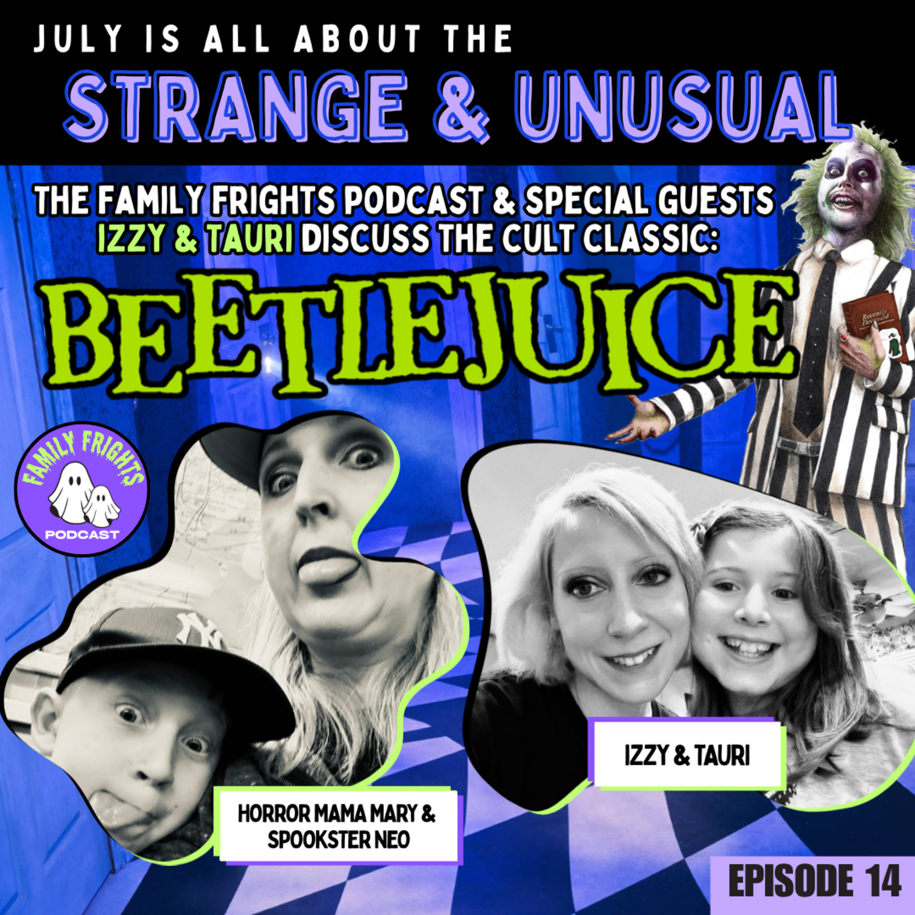 Strange & Unusual, Beetlejuice episode artwork