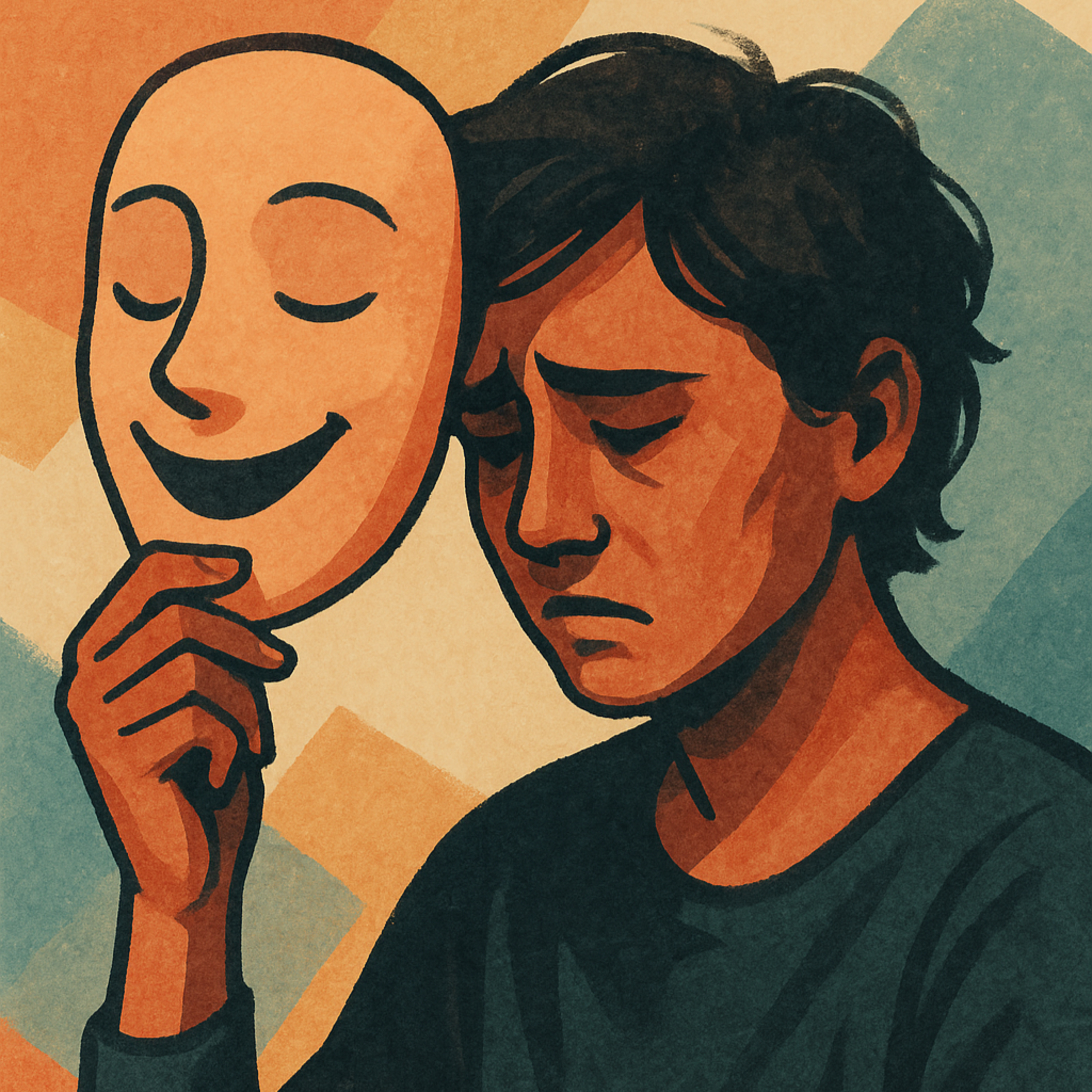When the Mask Gets Heavy: Mental Health, Healing, and Self-Compassion with Andrea Evgeniou
