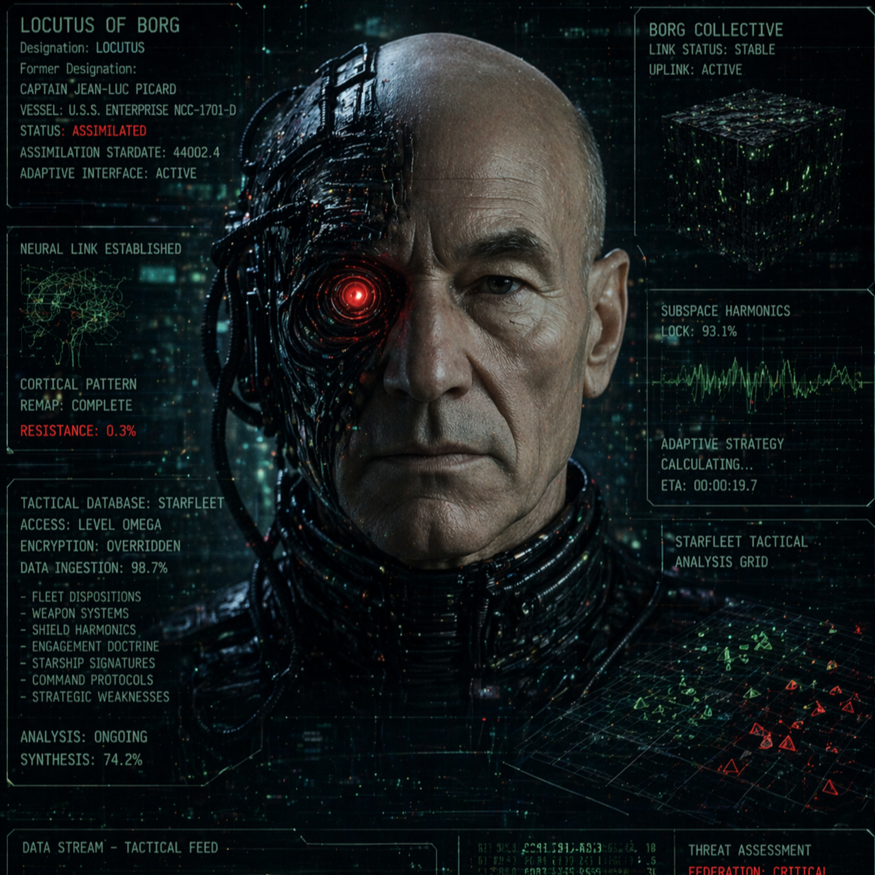 Section 31 @ Wolf359 #StarTrek #Section31 #Wolf359 #Borg episode artwork