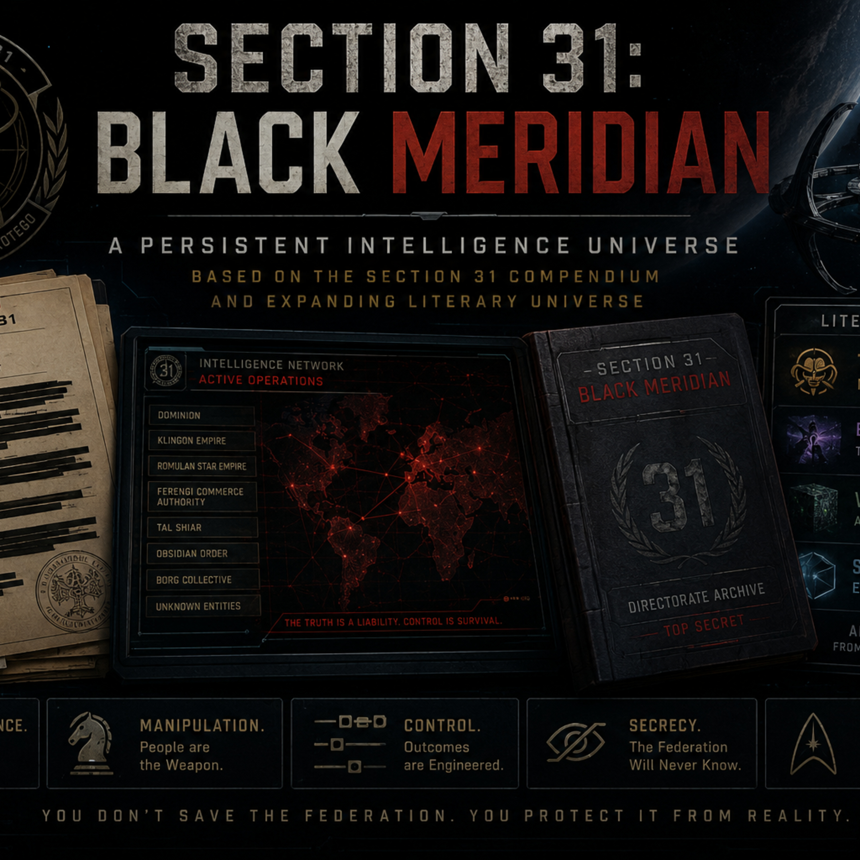 Black Meridian Pitch Deck #DeepSpaceNine #SciFiGames #GameDevelopment episode artwork