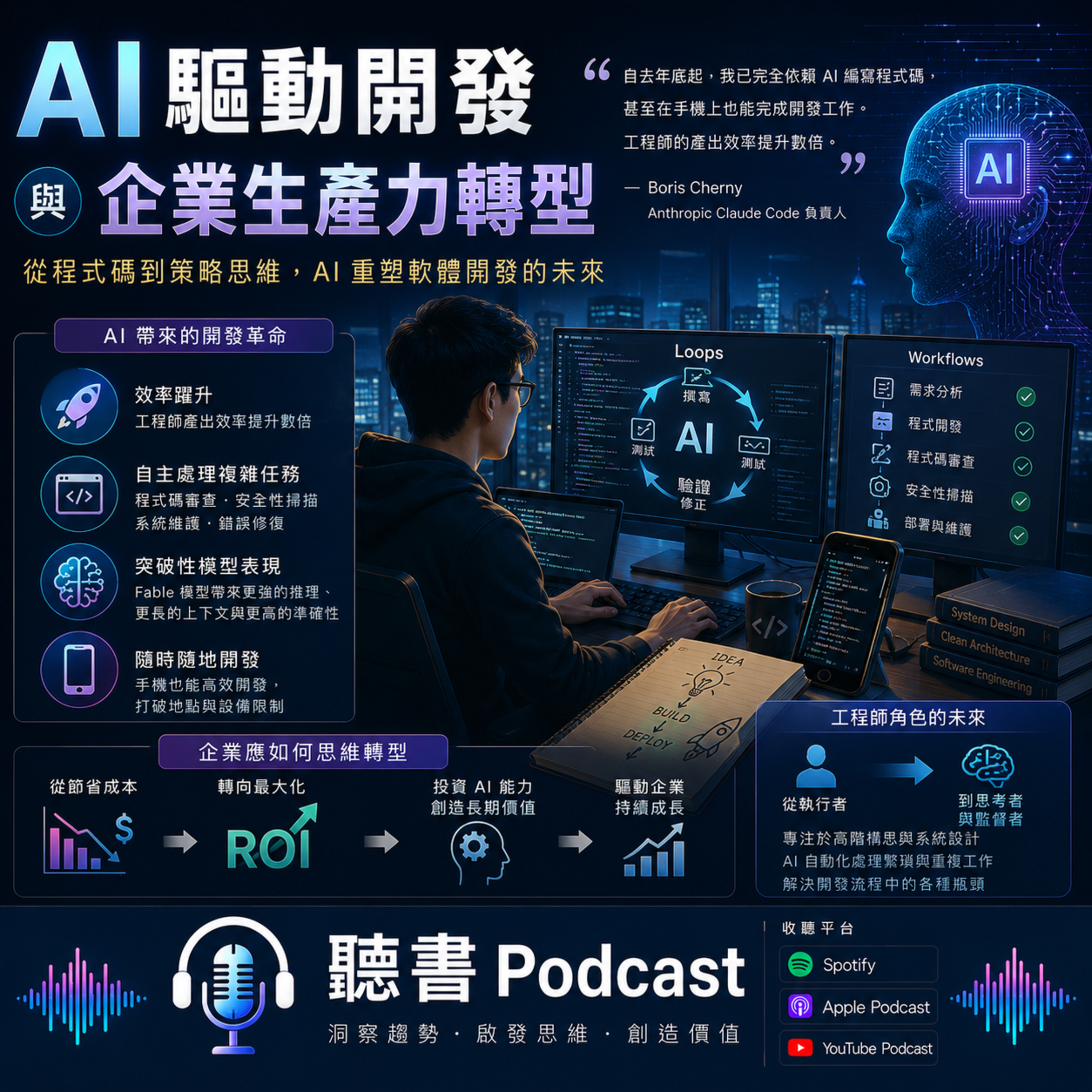 AI 驅動開發與企業生產力轉型 episode artwork