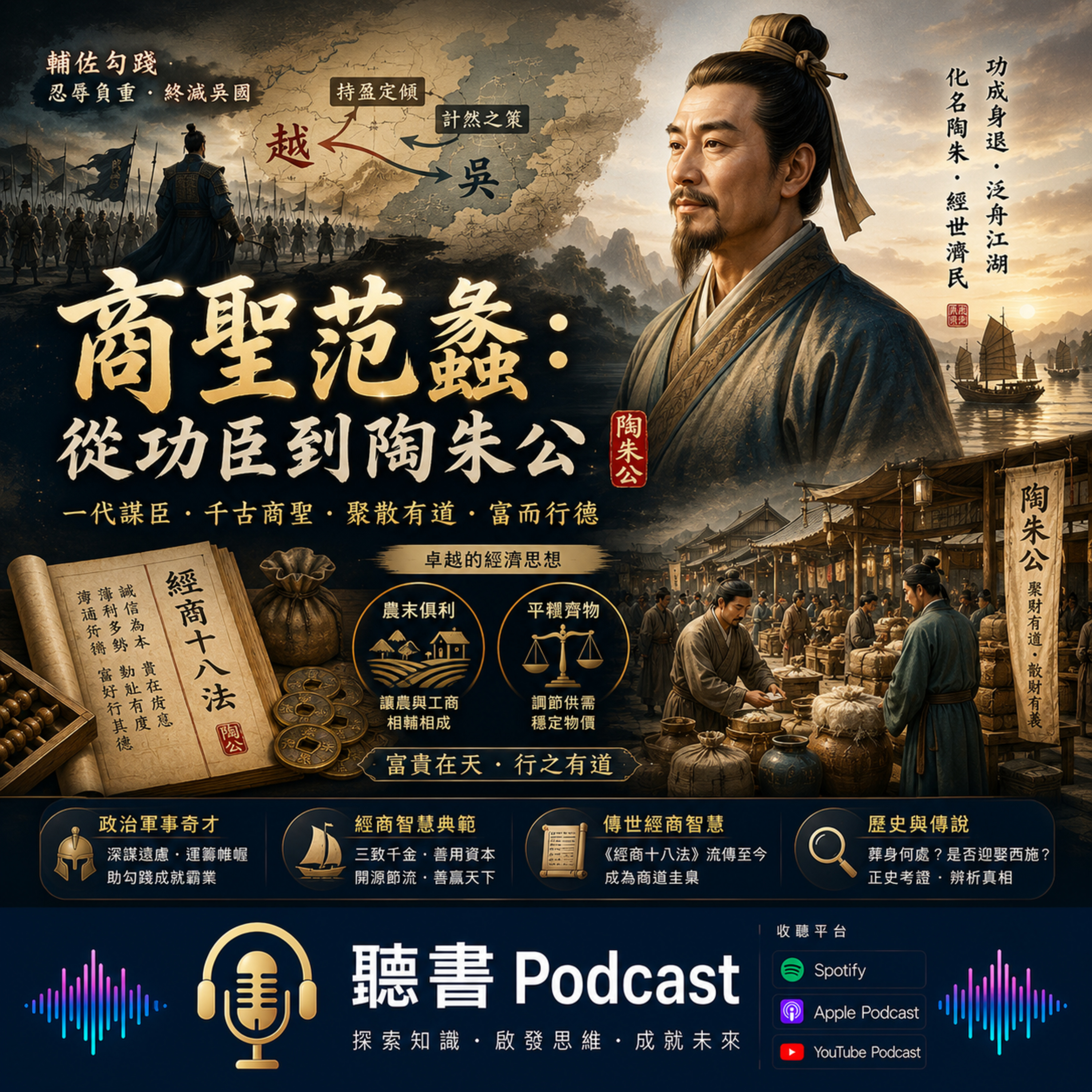 商聖范蠡：從功臣到陶朱公 episode artwork