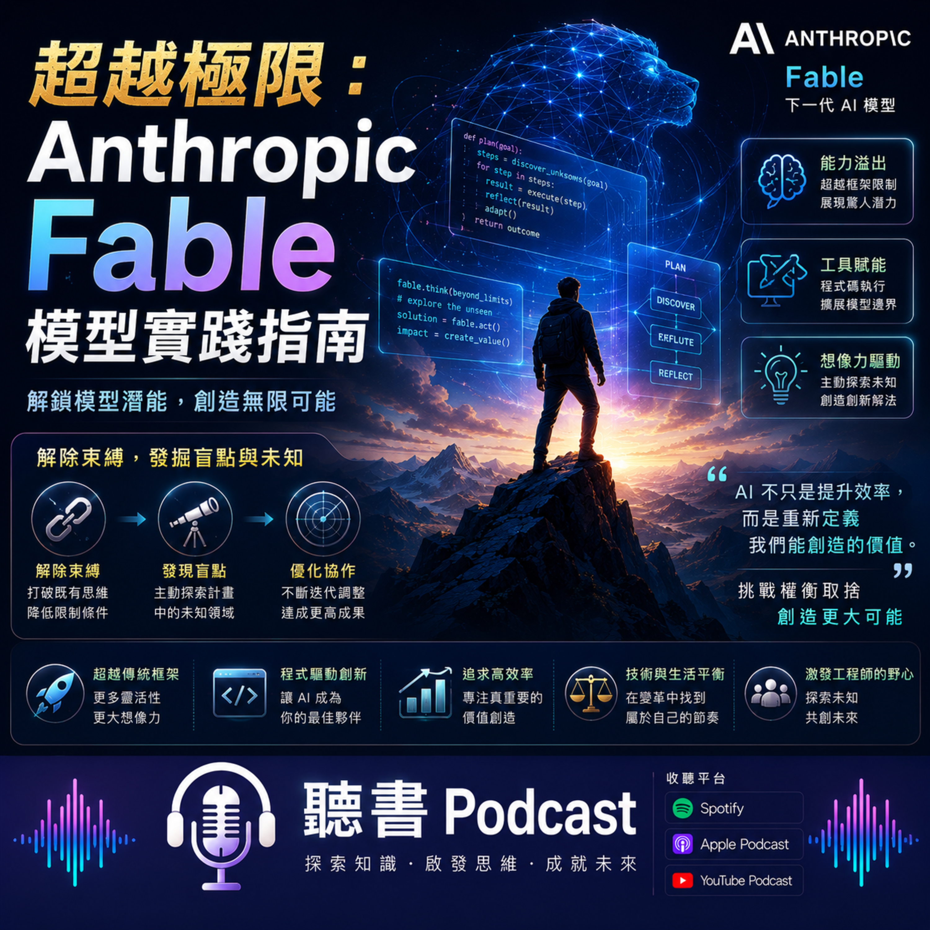 超越極限：Anthropic Fable 模型實踐指南 episode artwork