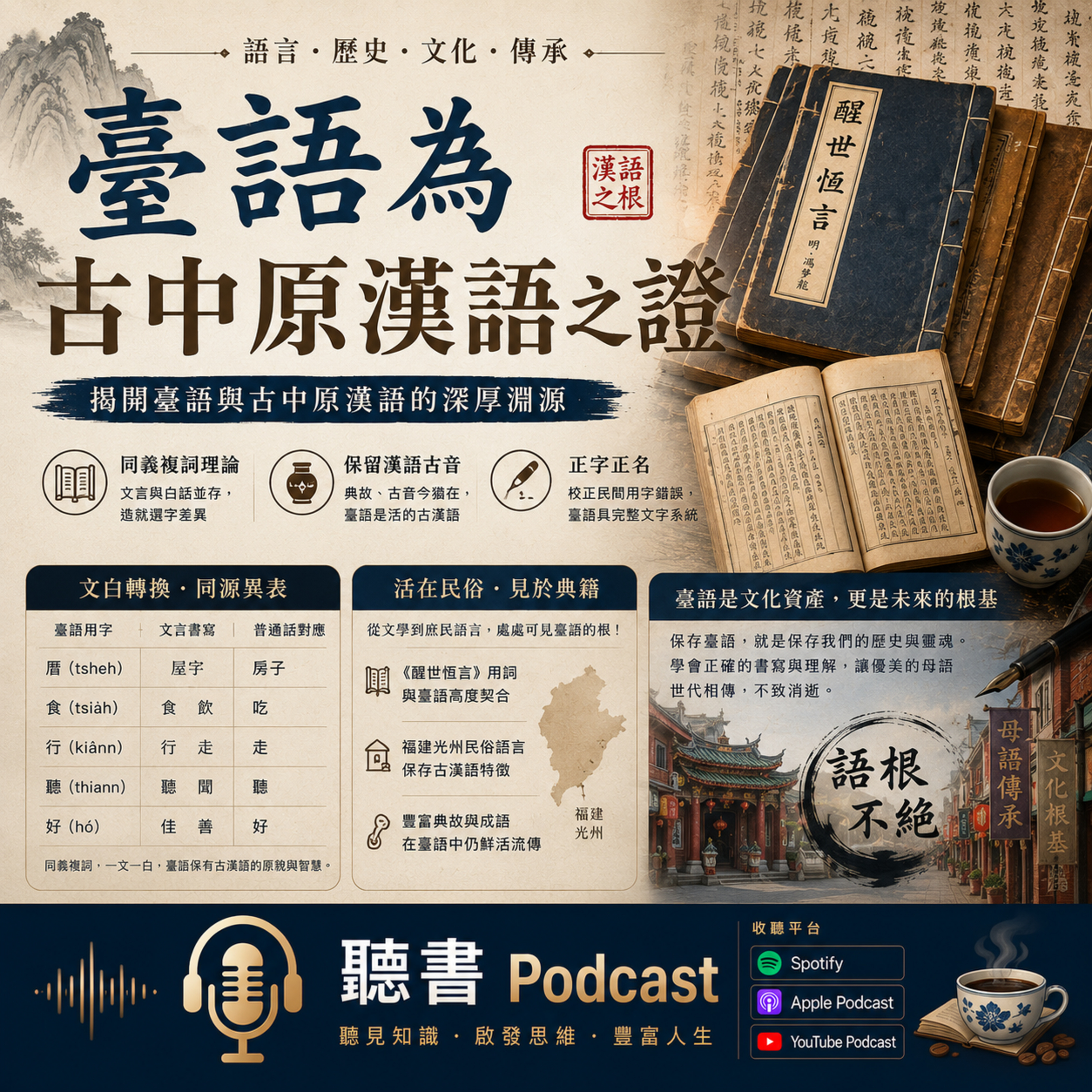 臺語為古中原漢語之證 episode artwork