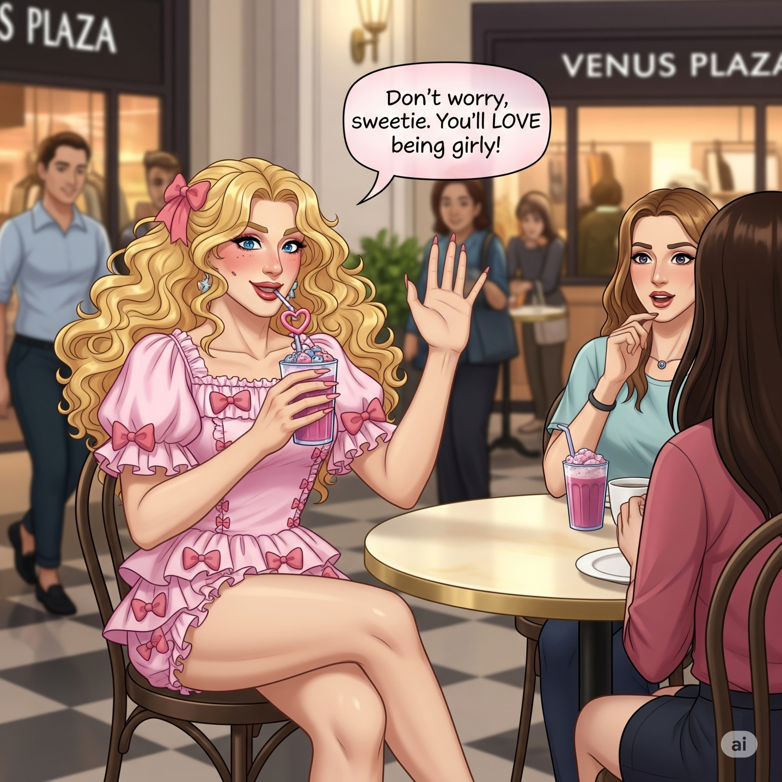 💋✨ Forced Feminization Story | Crossdressing Transformation in The Venus Simulation 👠💄✨ episode artwork