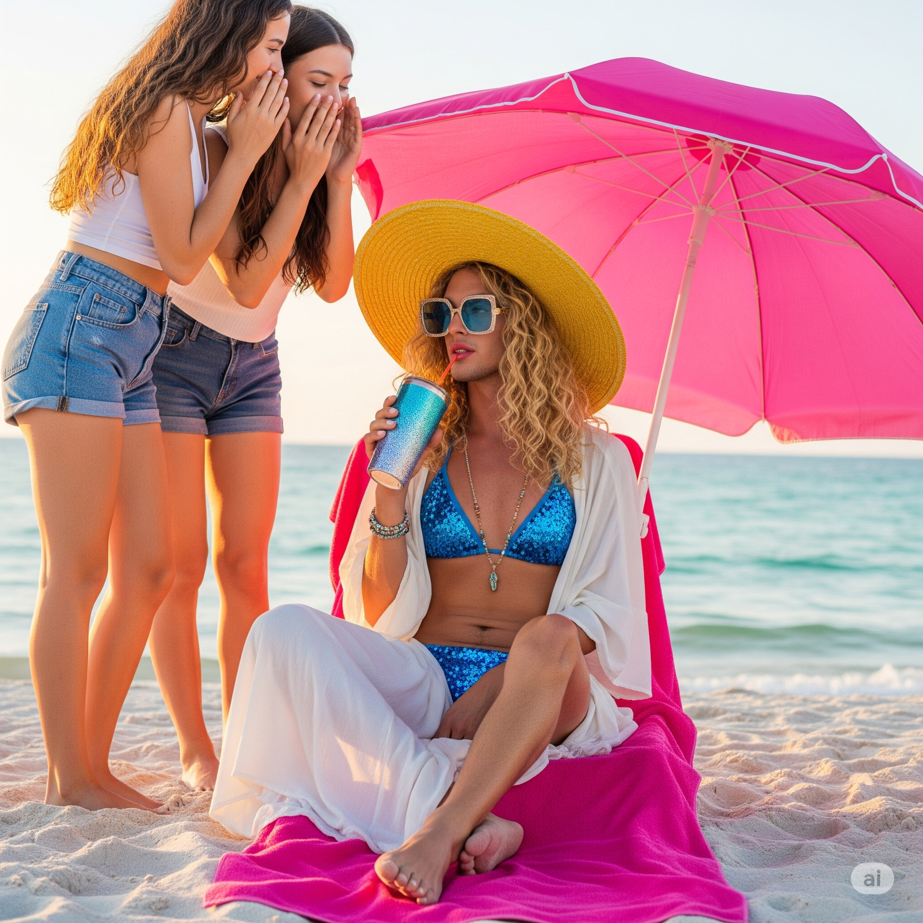 🎀💦 National Beach Day: Bikini Betrayal👙✨ | Crossdressing Gone TOO FAR on National Beach Day! 💖🌴 episode artwork