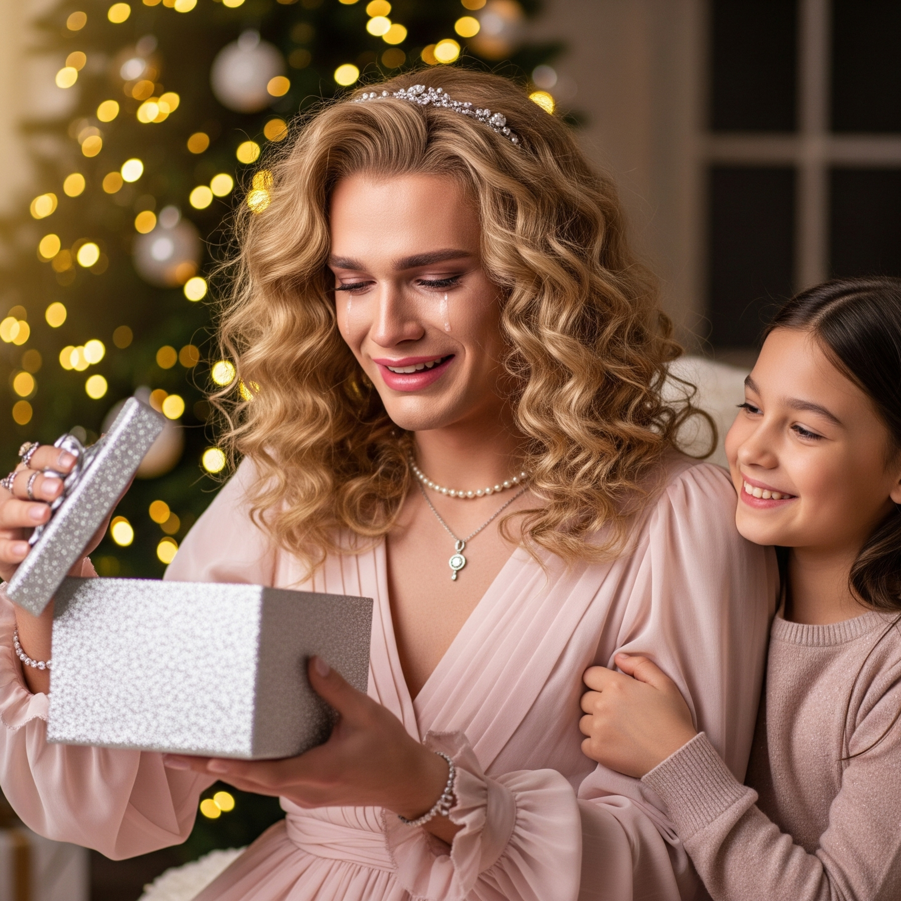 🎀✨💋 A Sparkly New Christmas Tradition 💖 | From Dad to Glam Mommy! 🎁👠 episode artwork