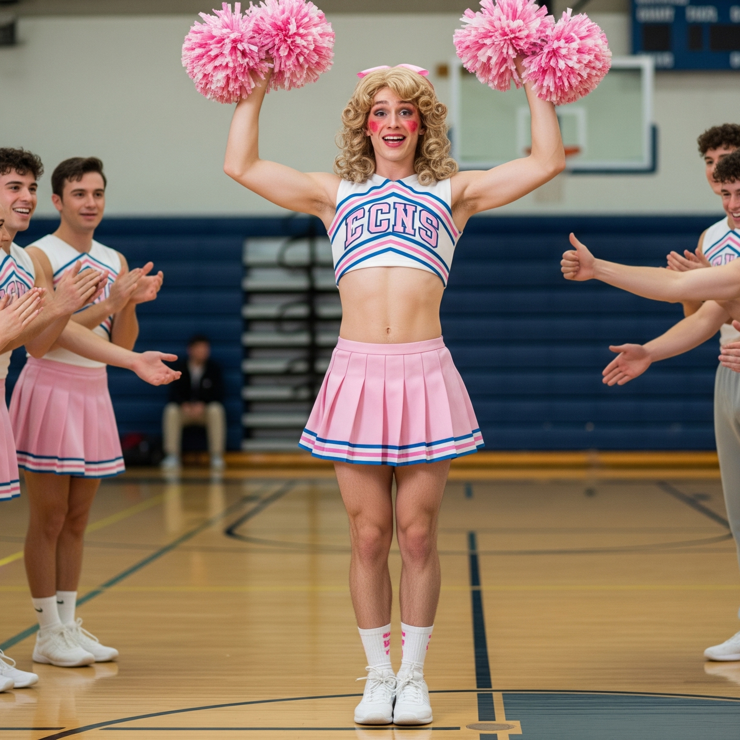 🎤 Backstage Pass to Girlhood 💕 From Bleachers to Cheerleader Skirt | Forced Feminization Story episode artwork