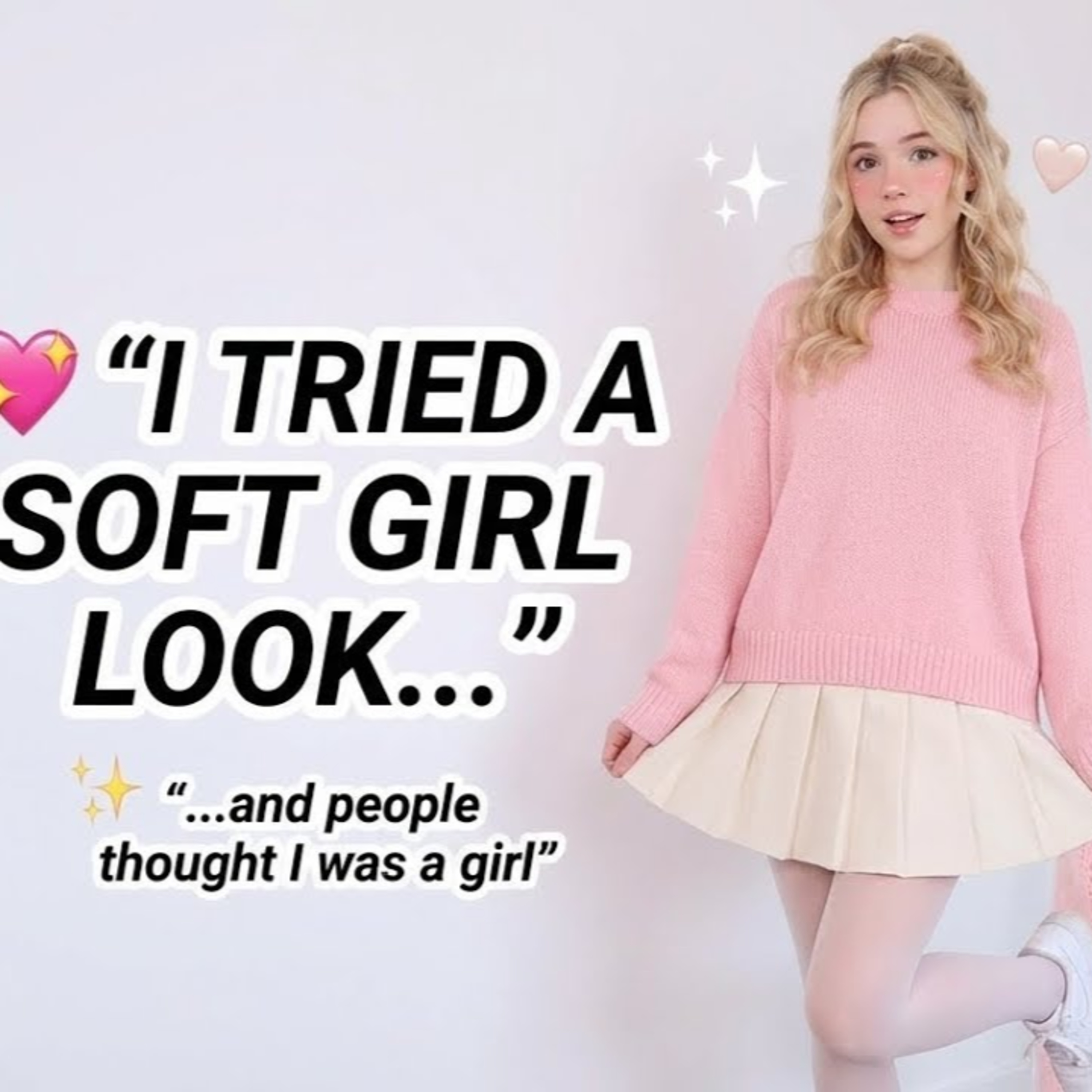 I Tried a Soft Girl Look as a Femboy 💕 | Sissy Crossdressing & Accidental Feminization episode artwork