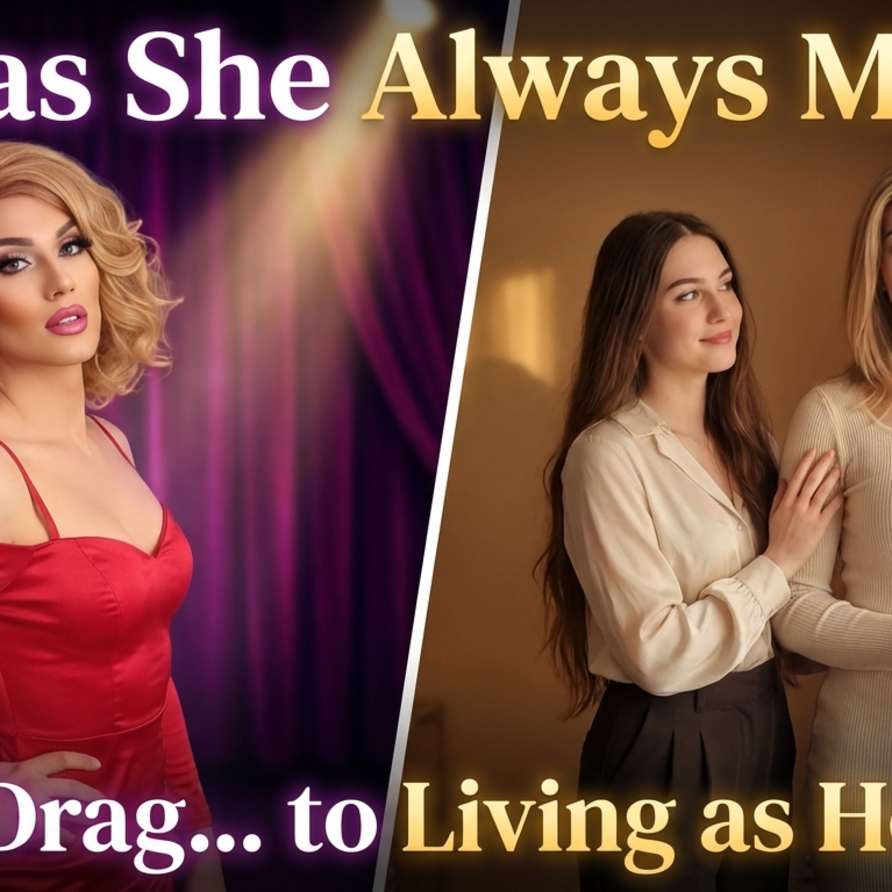 ✨ From Stage Lights to Sunlight — My Journey From Drag Performer to Living as Her 💄🌅 episode artwork