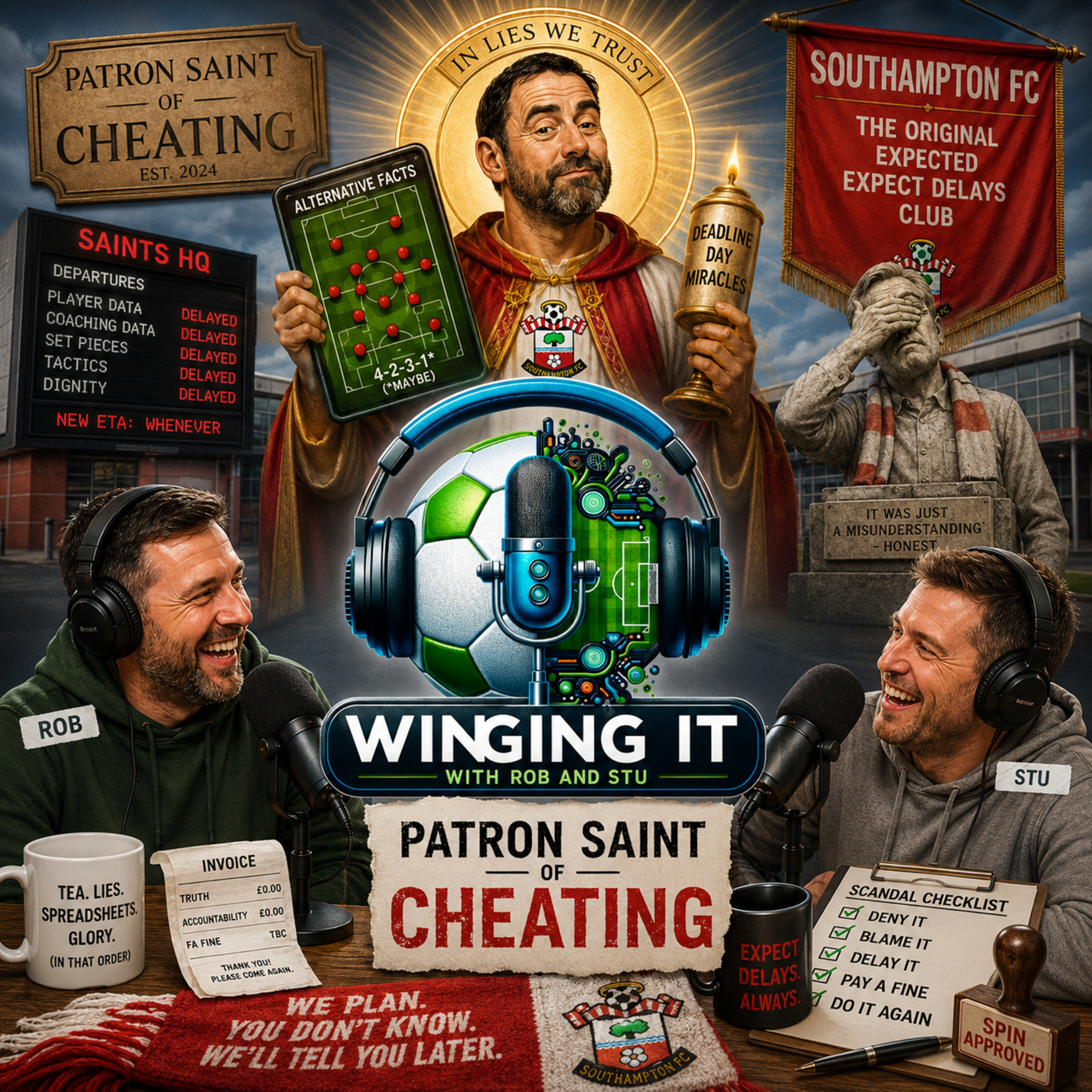 The Patron Saint of Cheating episode artwork
