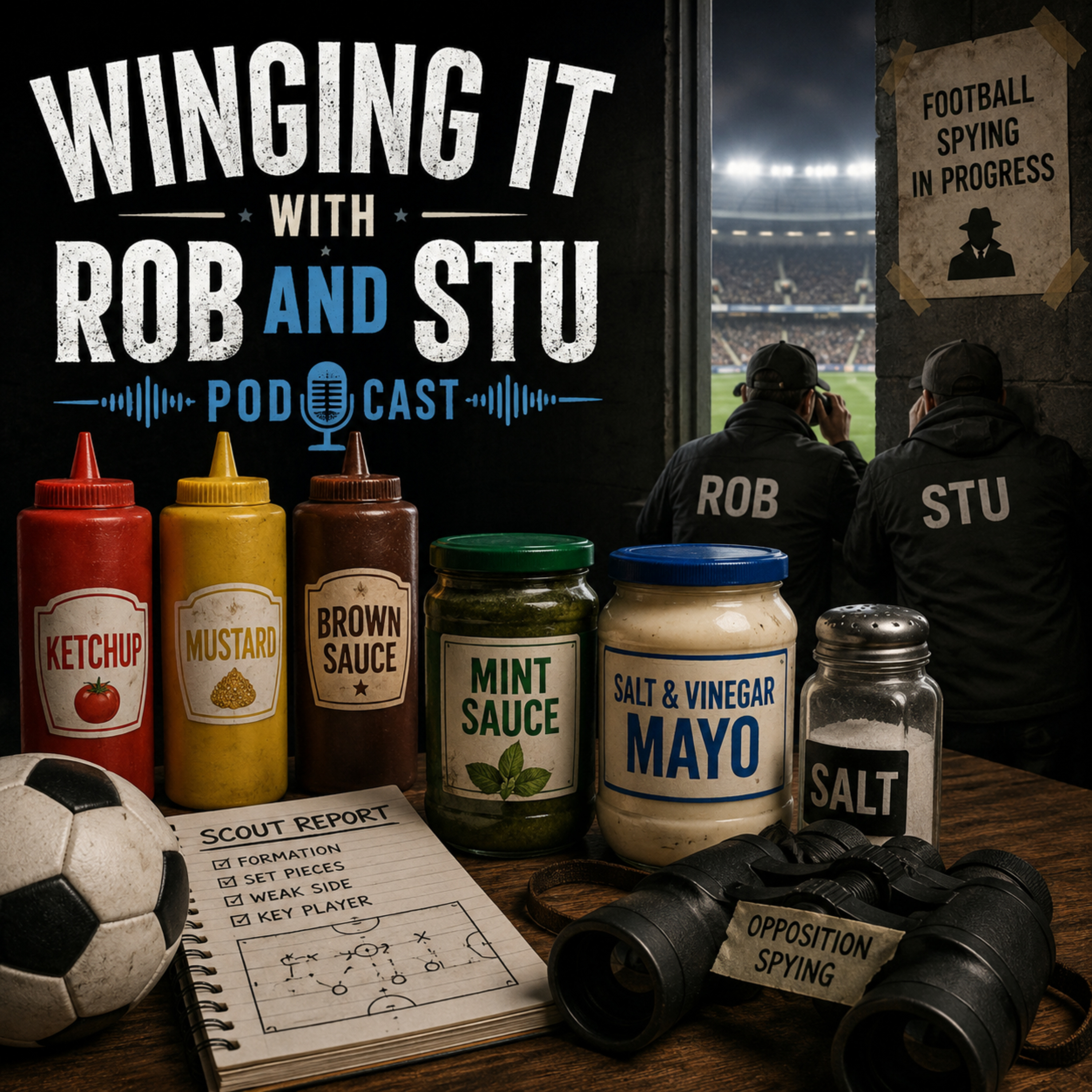 I'm getting the word..... Condiments episode artwork