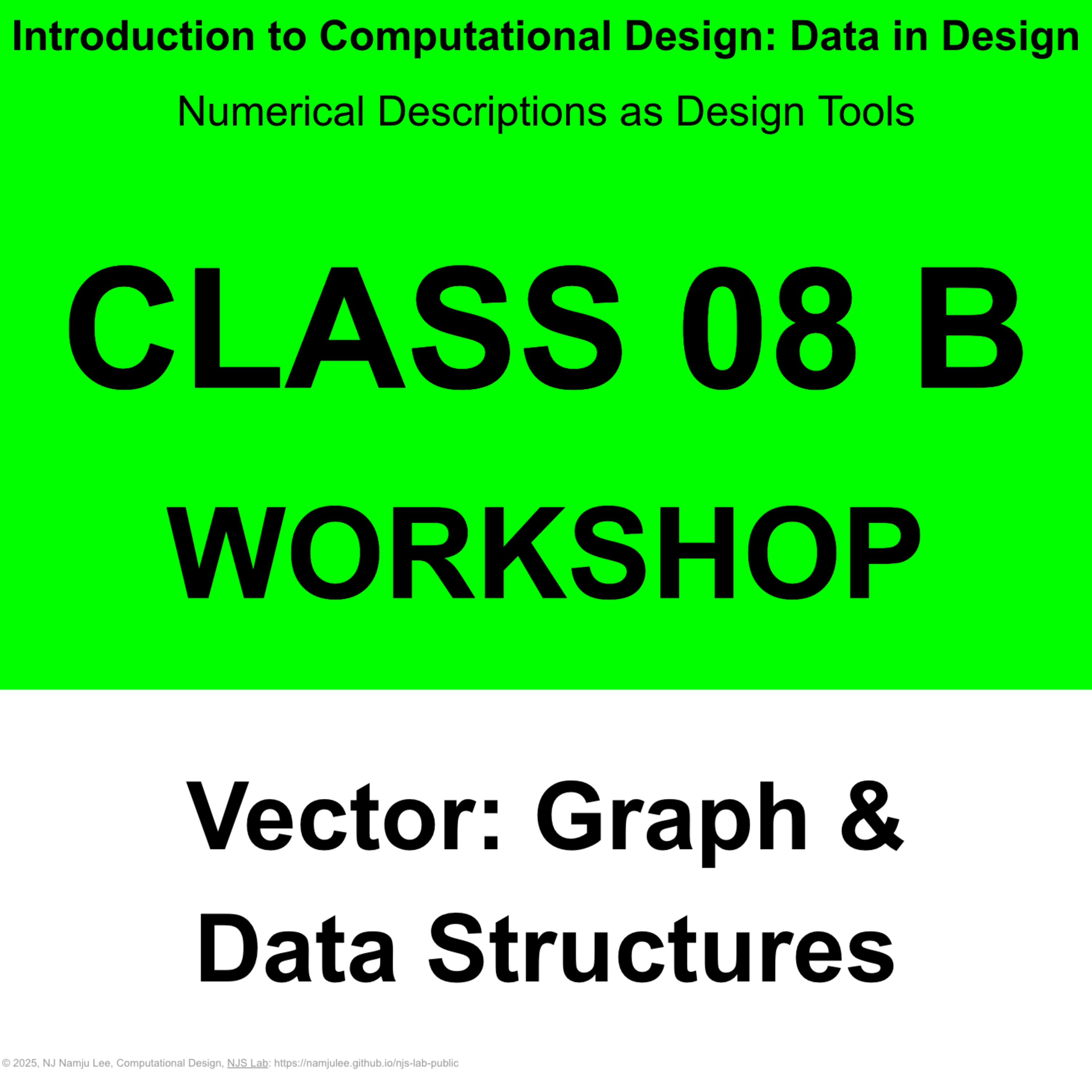 Class 08 B: Workshop - Graph & Network episode artwork