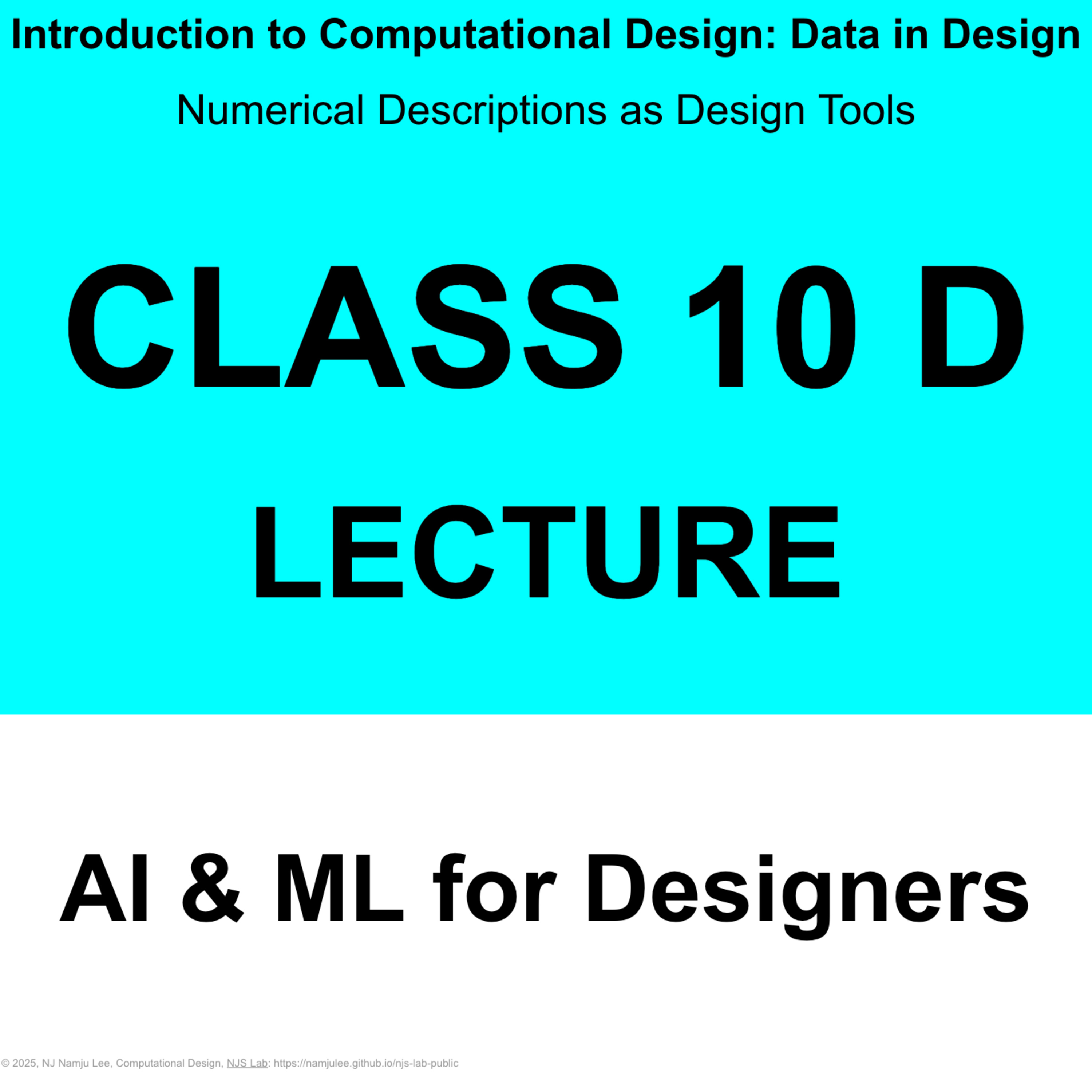 Class 10 D: Lecture -AI for Designers episode artwork