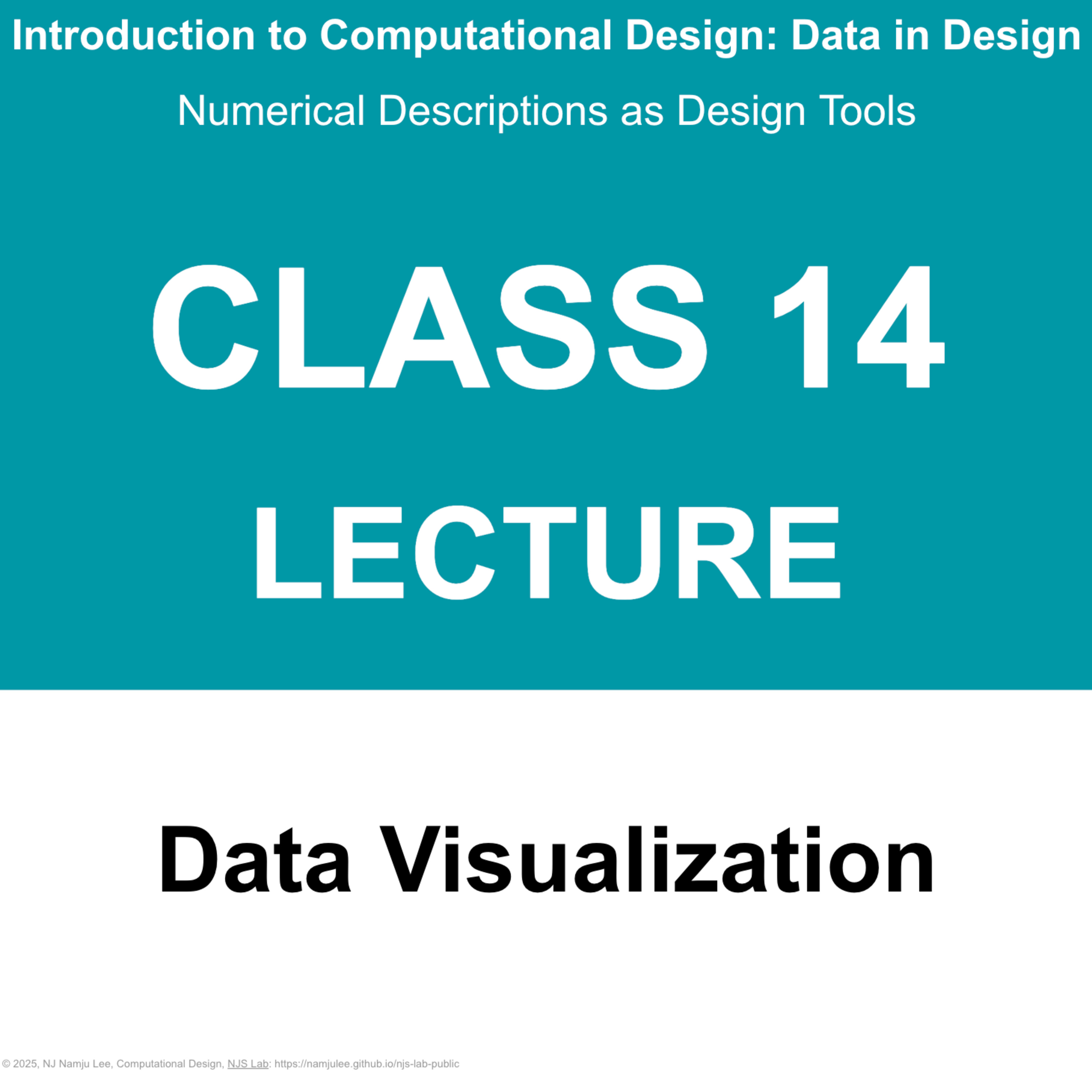 Class 14 A: Lecture - Data visualization episode artwork