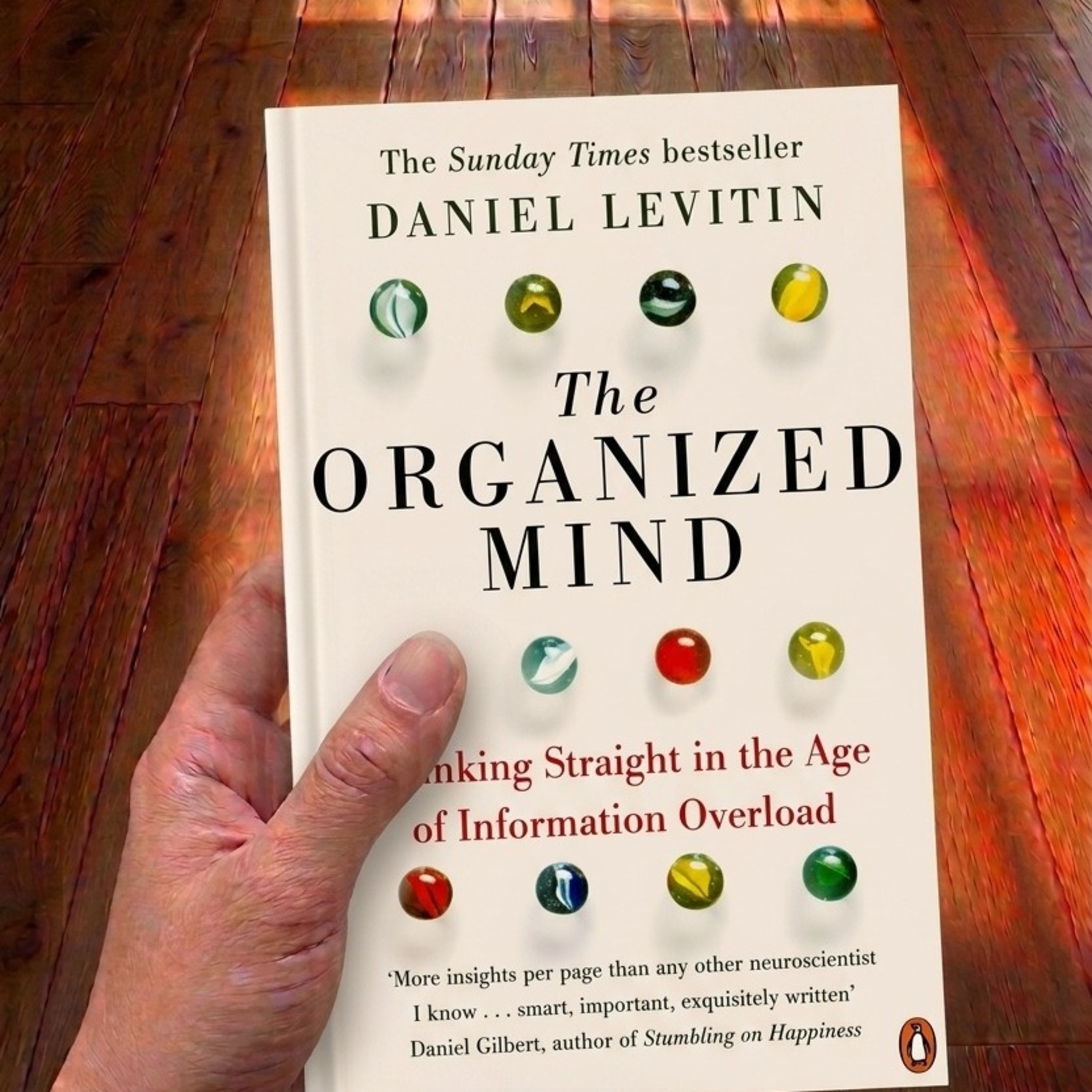 "THE ORGANIZED MIND"- DANIEL LEVITIN episode artwork
