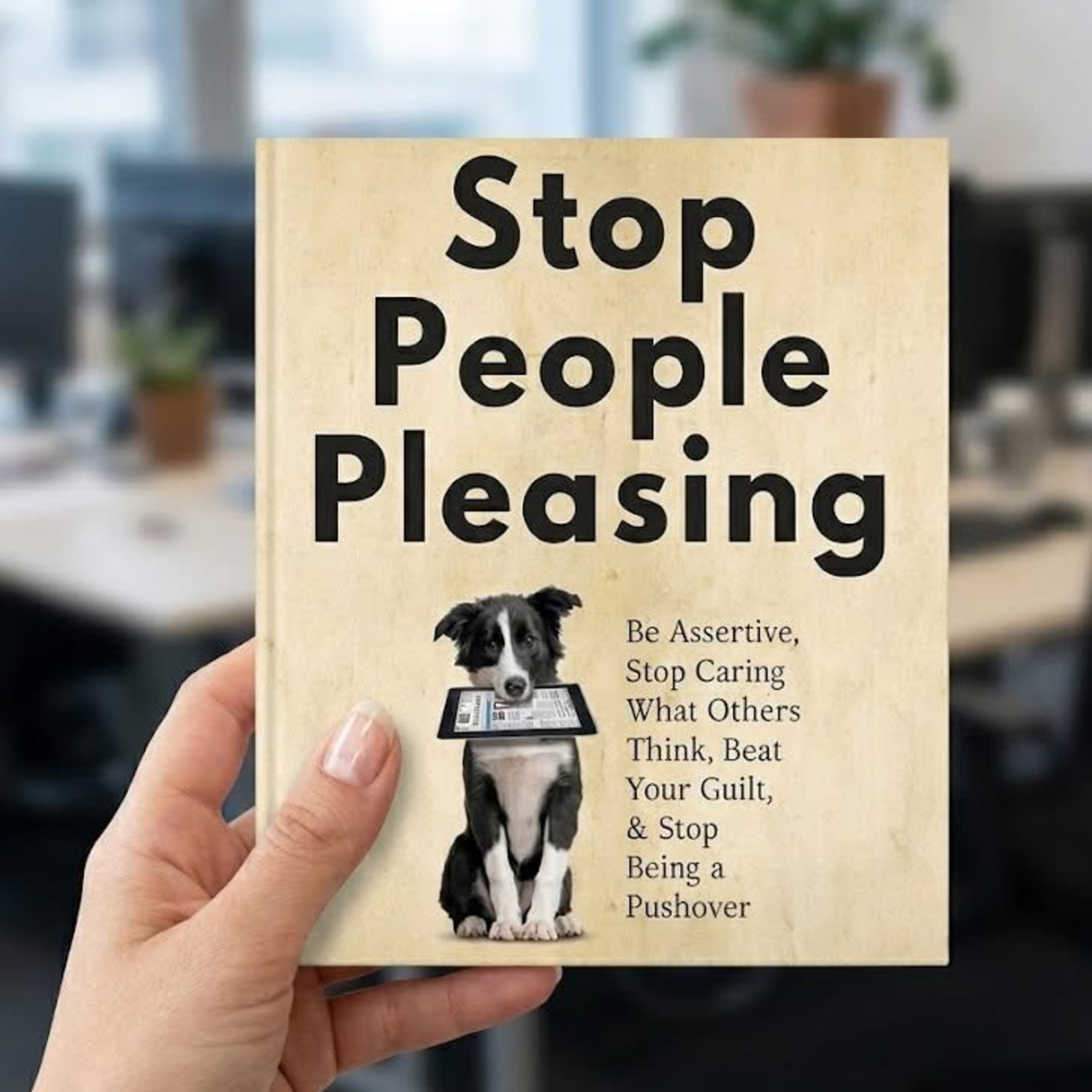 “STOP PEOPLE PLEASING “ episode artwork