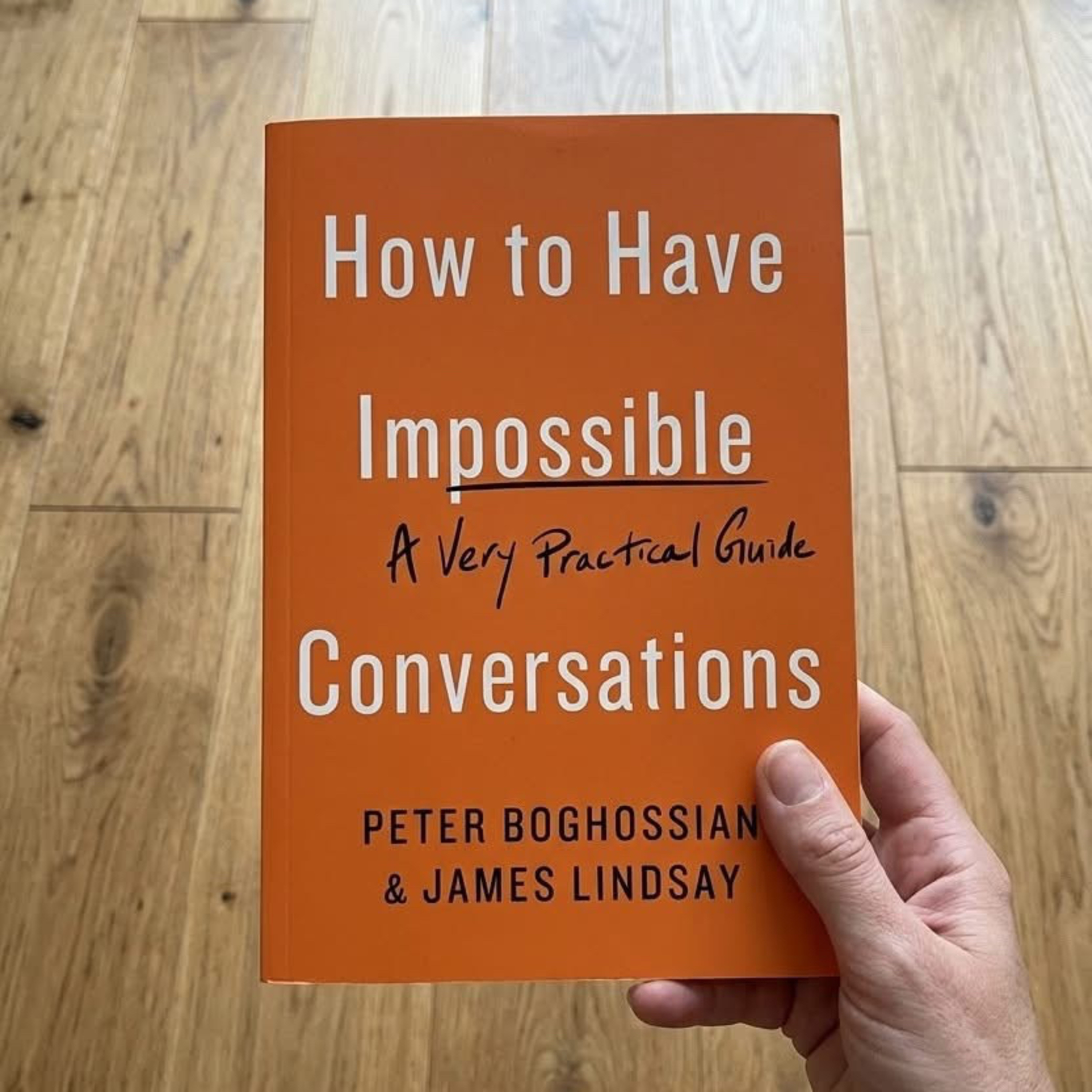 How to Have Impossible Conversations"(İmkansız Diyaloglar Nasıl Kurulur)  episode artwork