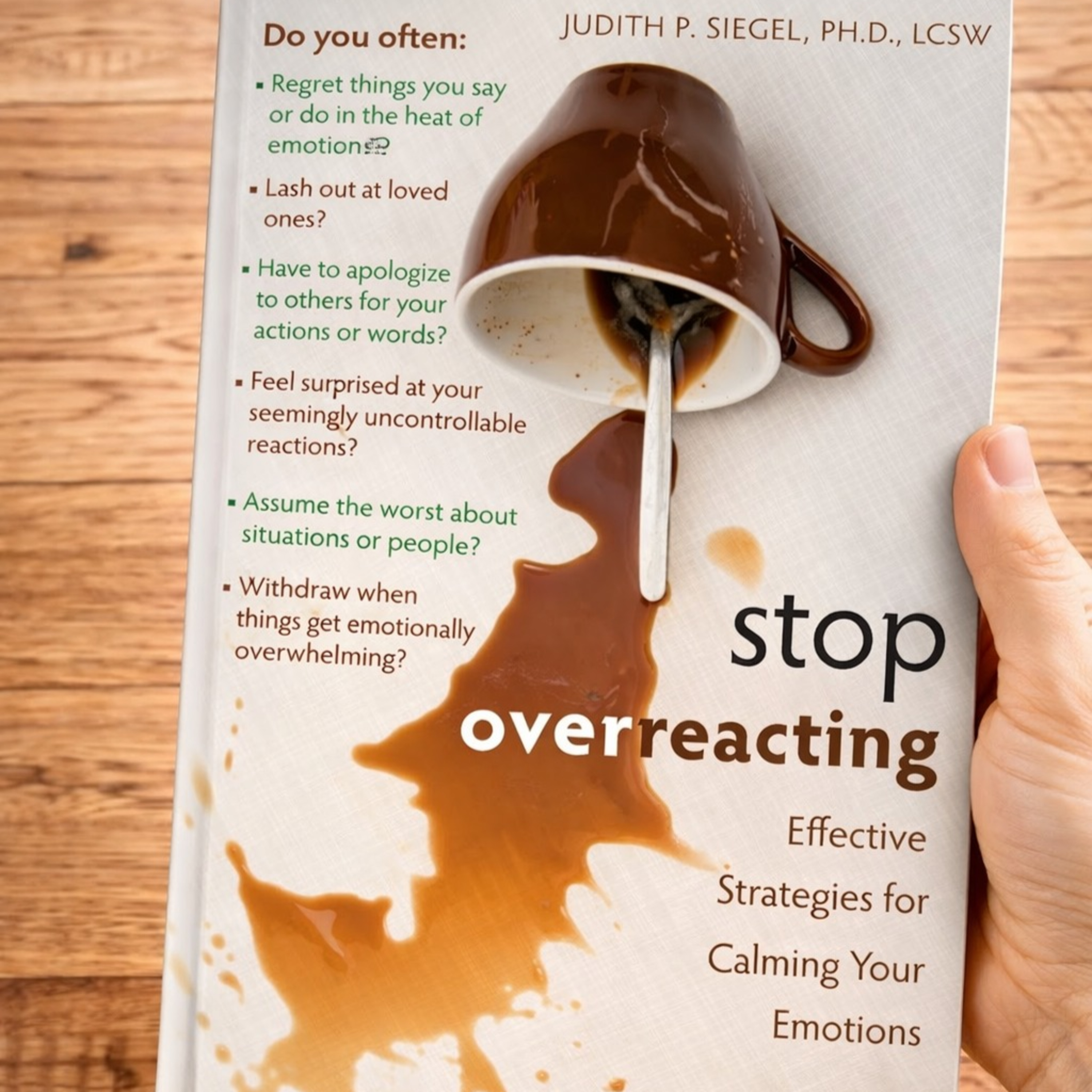 Stop Overreacting-Aşırı Tepki Vermeyi Durdurun -Judith Siegel episode artwork