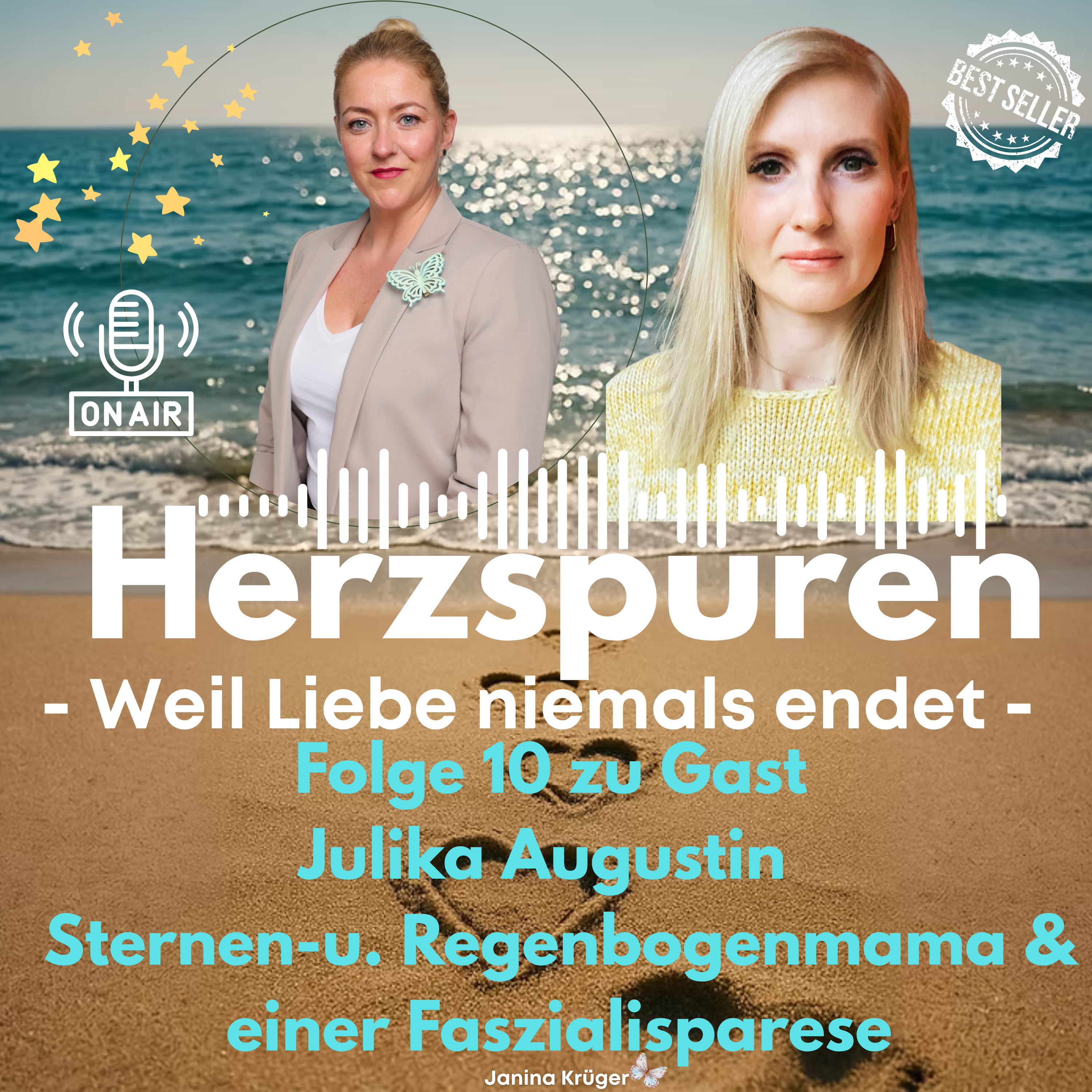 Folge 10 - Julika Augustin, Sternen-u. Regenbogenmama & eine Faszialisparese episode artwork