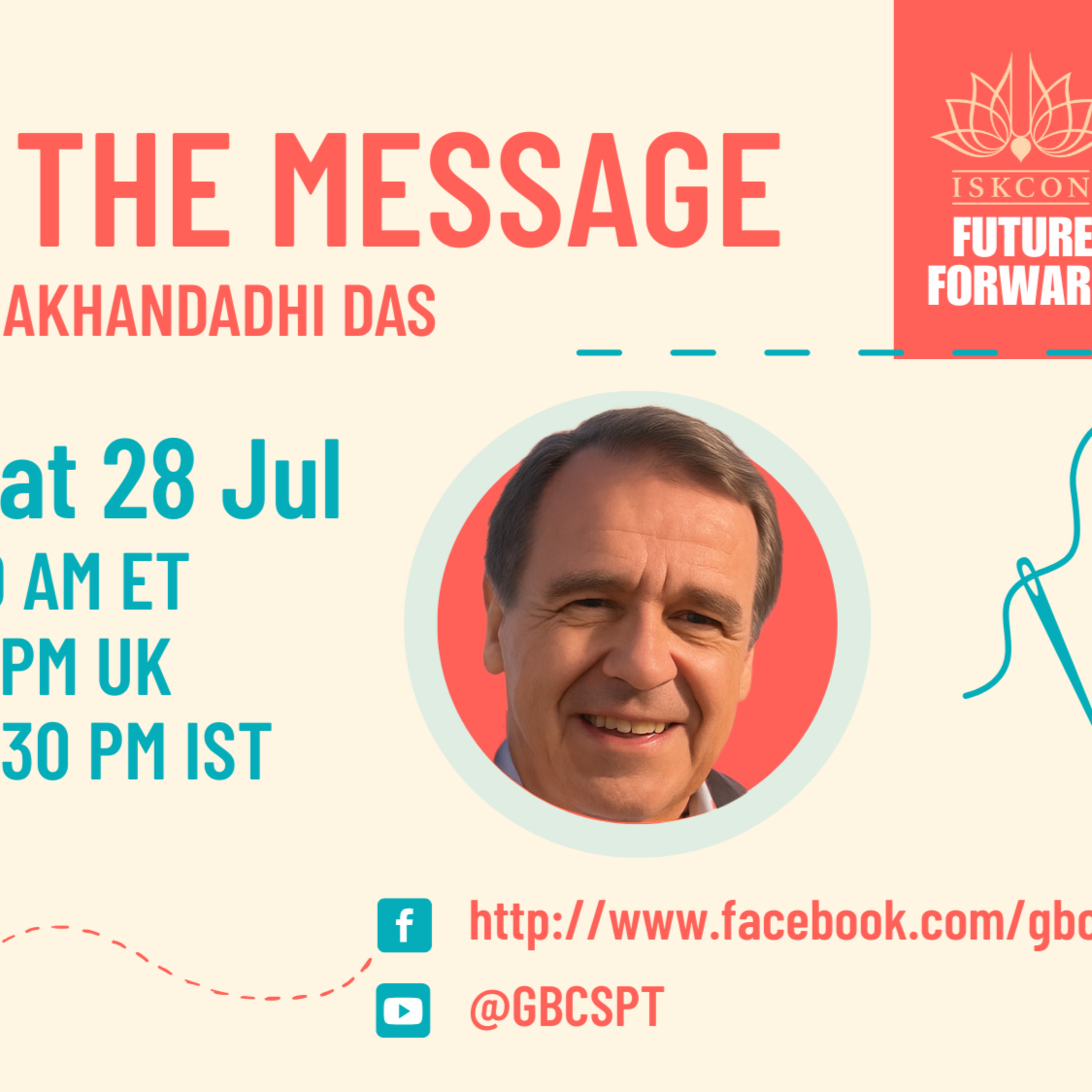 Tailoring the Message : A Conversation with Akhandadhi Das
