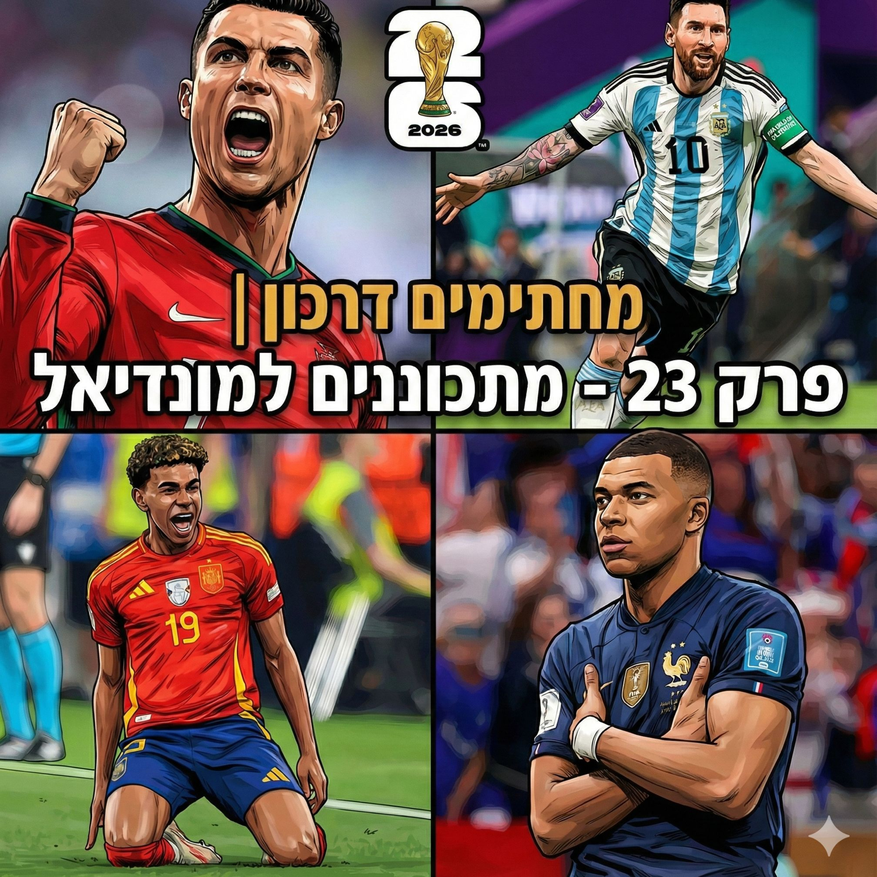 מחתימים דרכון | פרק 23 - פרק הכנה למונדיאל episode artwork