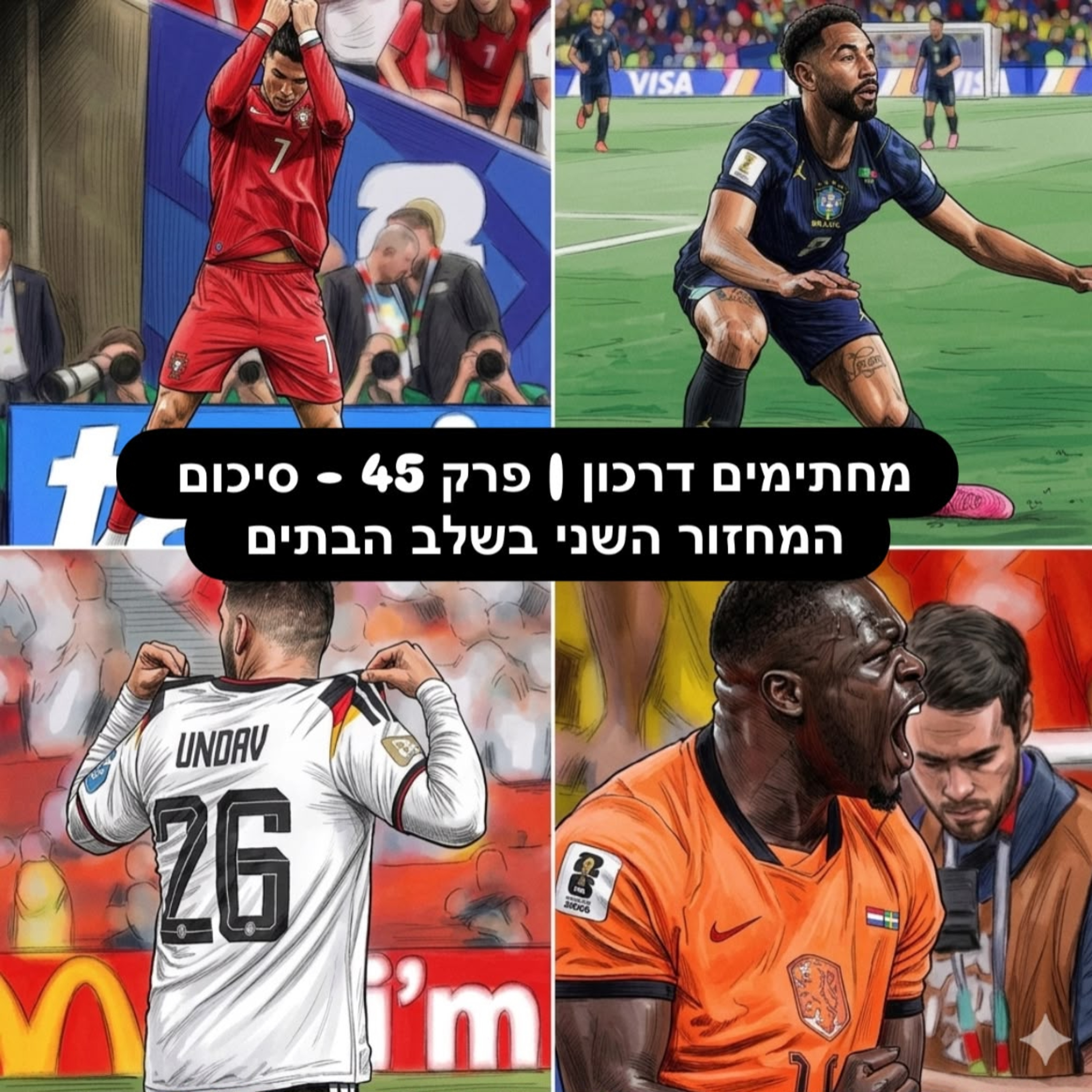 מחתימים דרכון | פרק 45 - סיכום המחזור השני בשלב הבתים  episode artwork