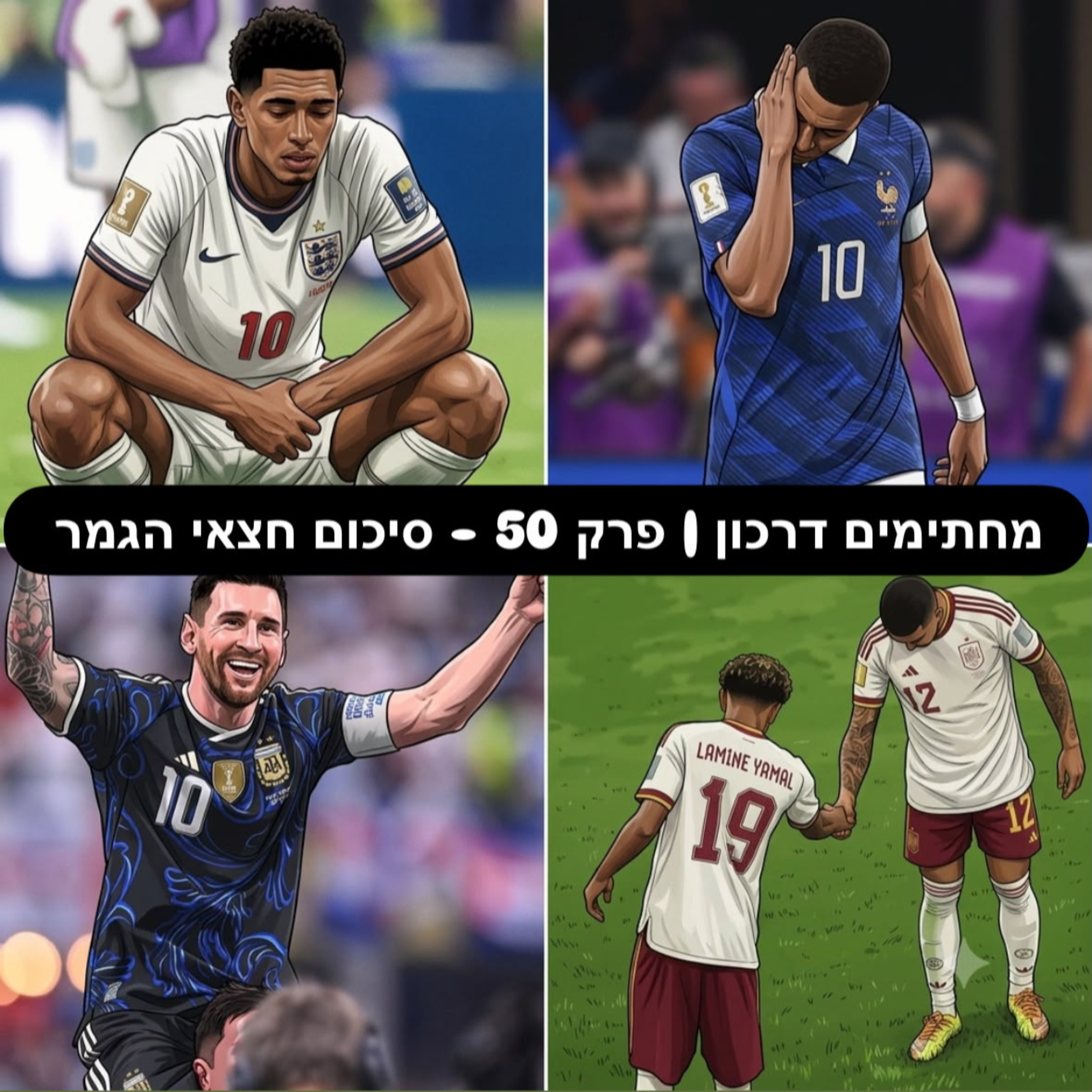 מחתימים דרכון | פרק 50 - סיכום חצאי הגמר episode artwork