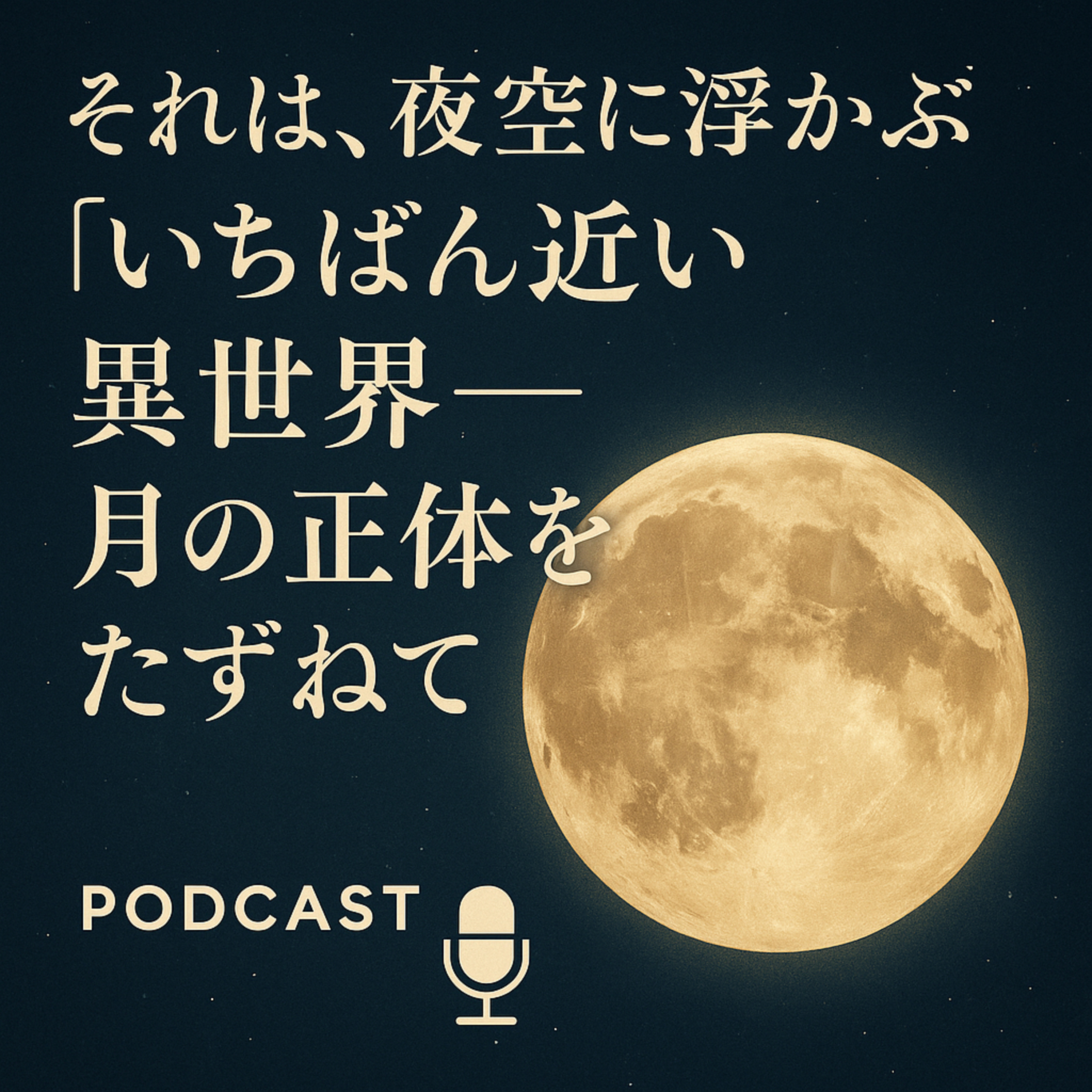 vol.9 ep.2｜それは、夜空に浮かぶ“いちばん近い異世界”──月の正体をたずねて episode artwork