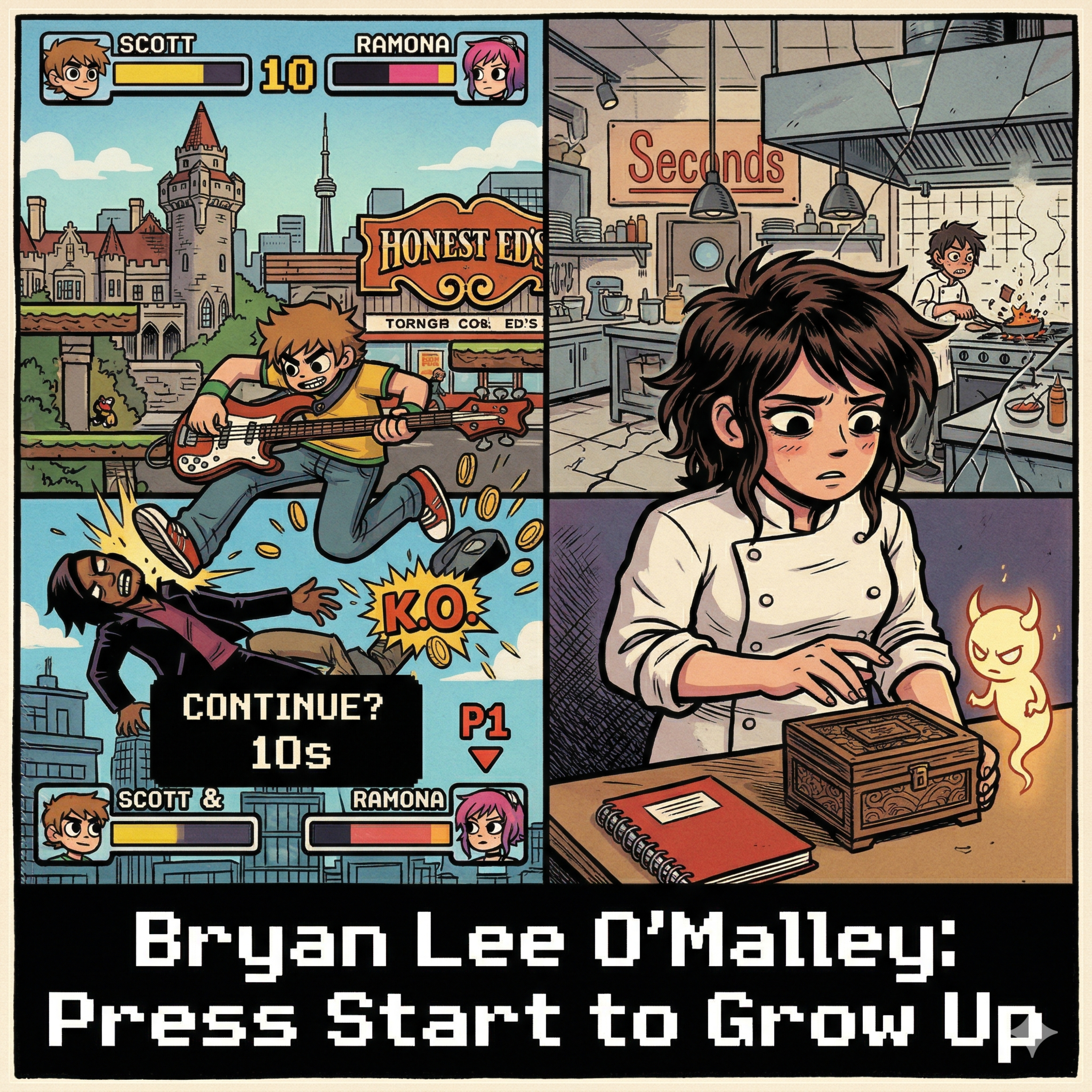 Bryan Lee O'Malley: Press Start to Grow Up episode artwork
