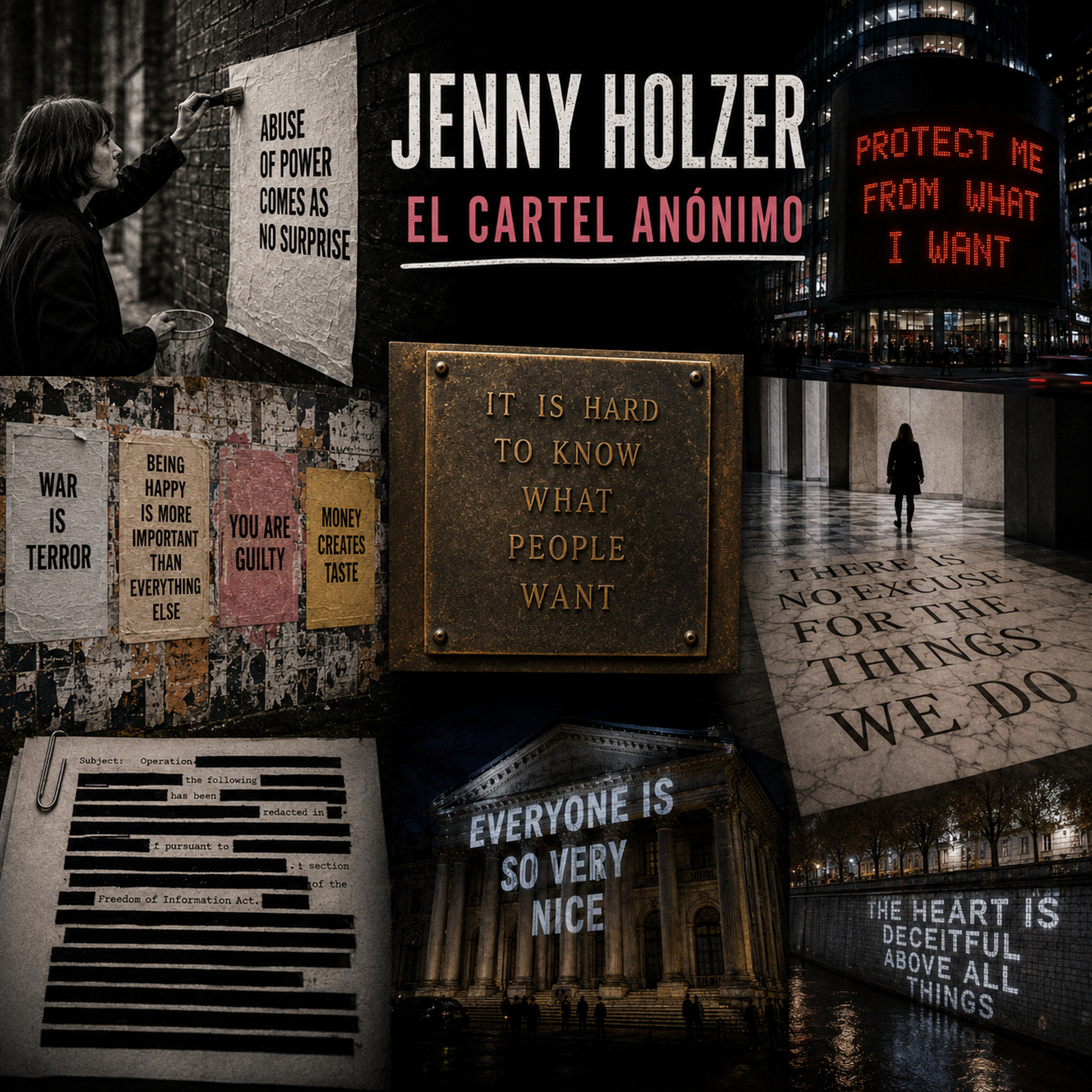 Jenny Holzer: el cartel anónimo episode artwork