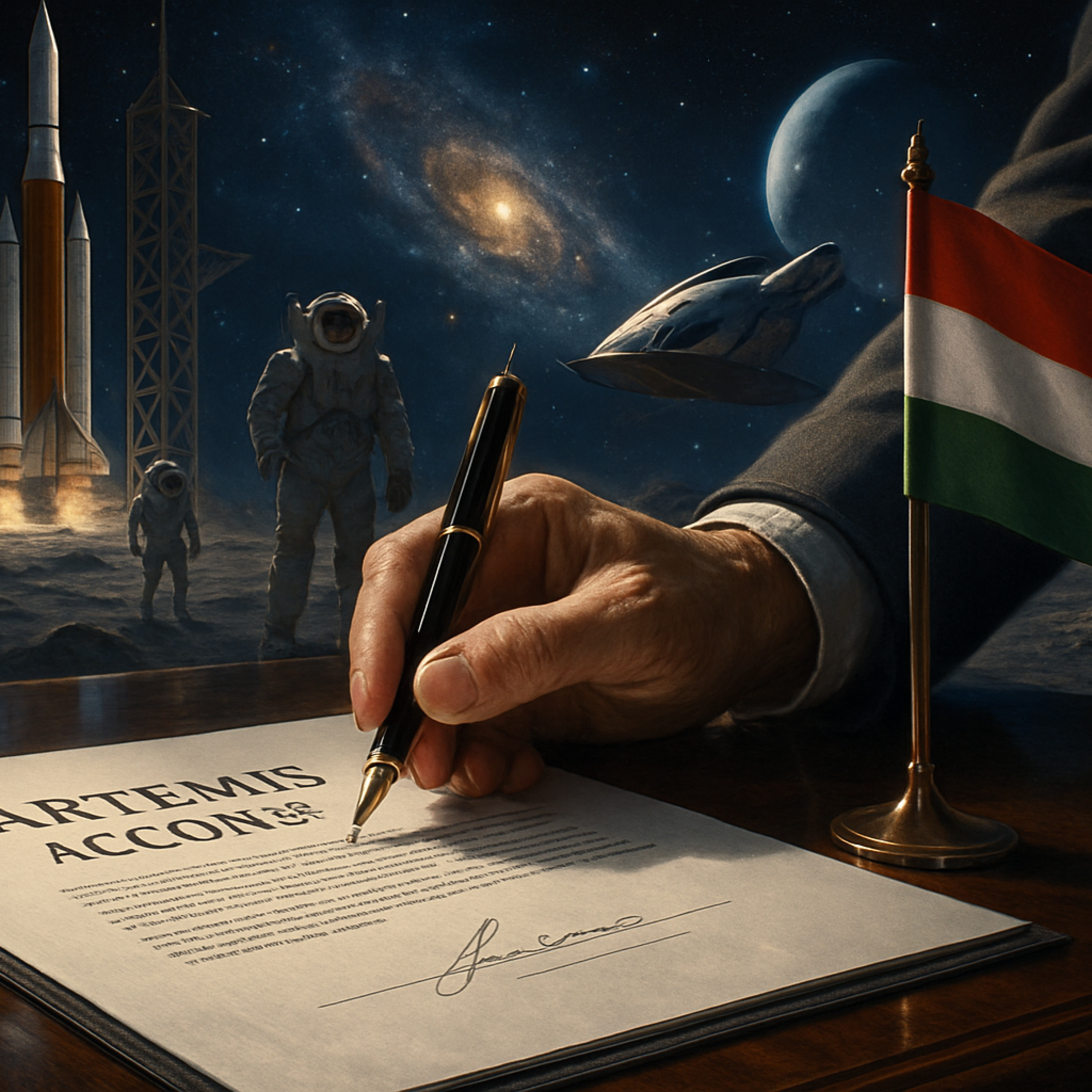 小国ハンガリーが描く宇宙ビジネスの新戦略――アルテミス合意署名と独自の宇宙飛行士派遣が示すもの episode artwork