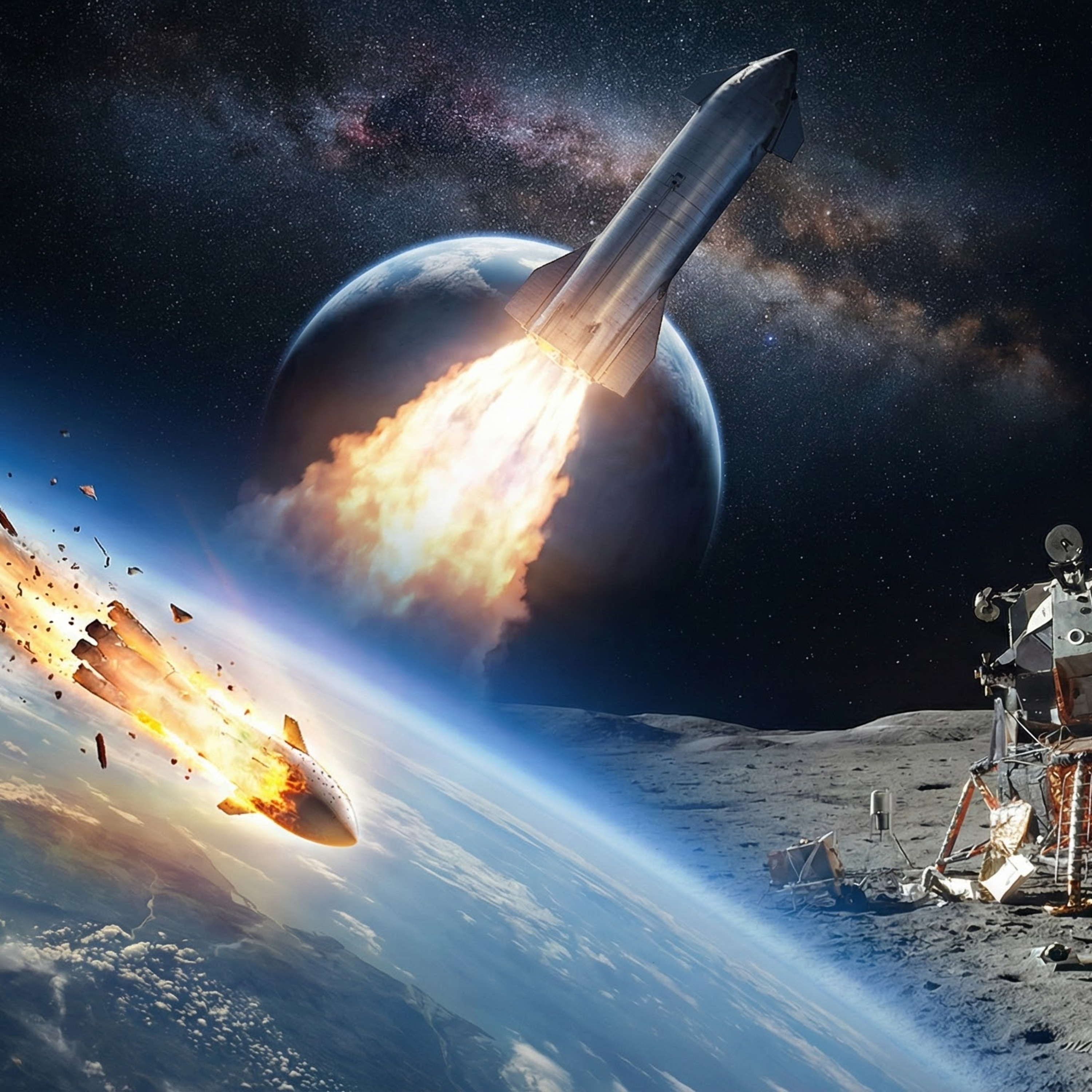 2025年の宇宙開発、12の失敗から学ぶビジネスの真実 episode artwork