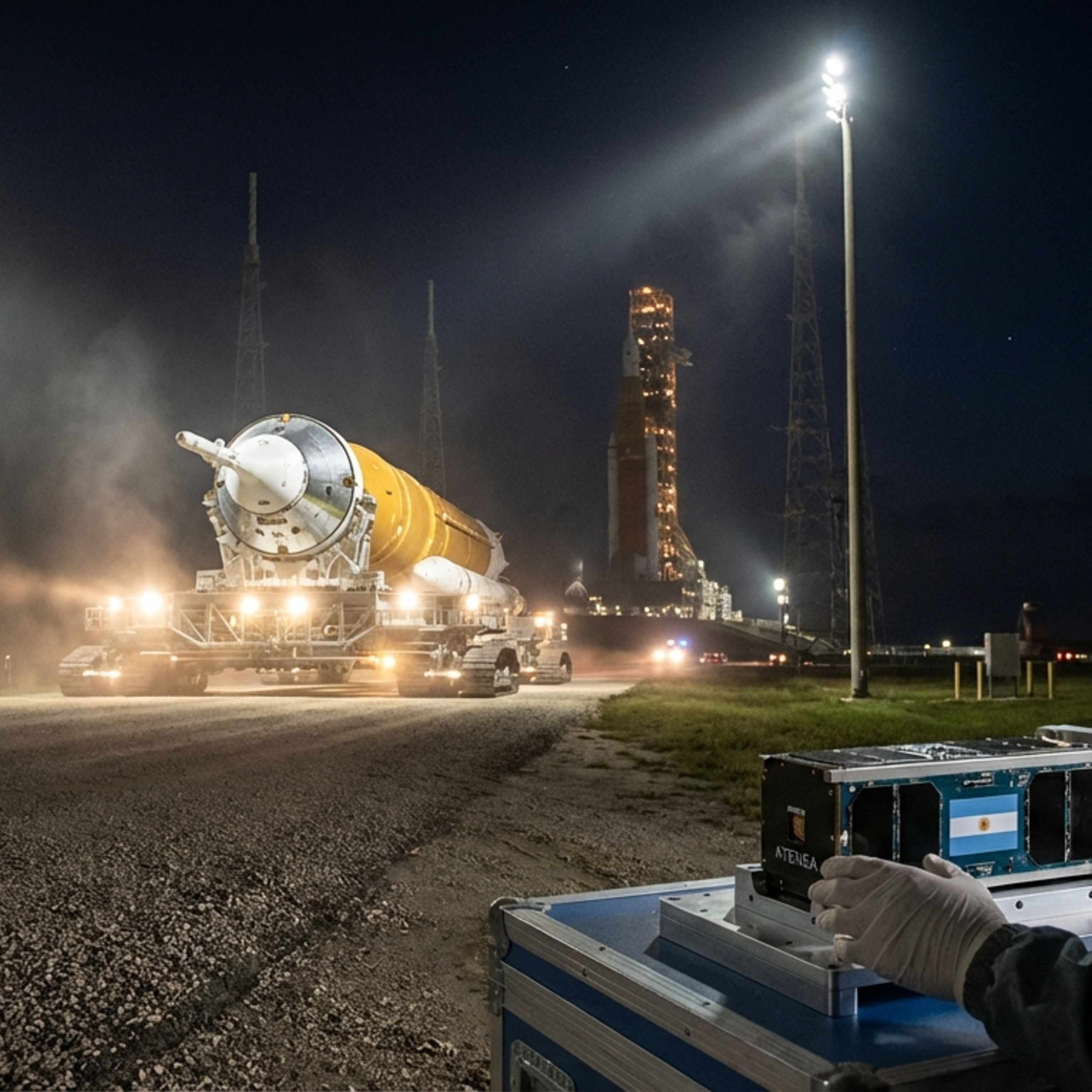 アルテミスIIに「衛星で相乗り」するアルゼンチン──“月ビジネスの入り口”は、巨大ロケットではなく12U CubeSatだった アルテミスIIに「衛星で相乗り」するアルゼンチン──“月ビジネスの入り口”は、巨大ロケットではなく12U CubeSatだった