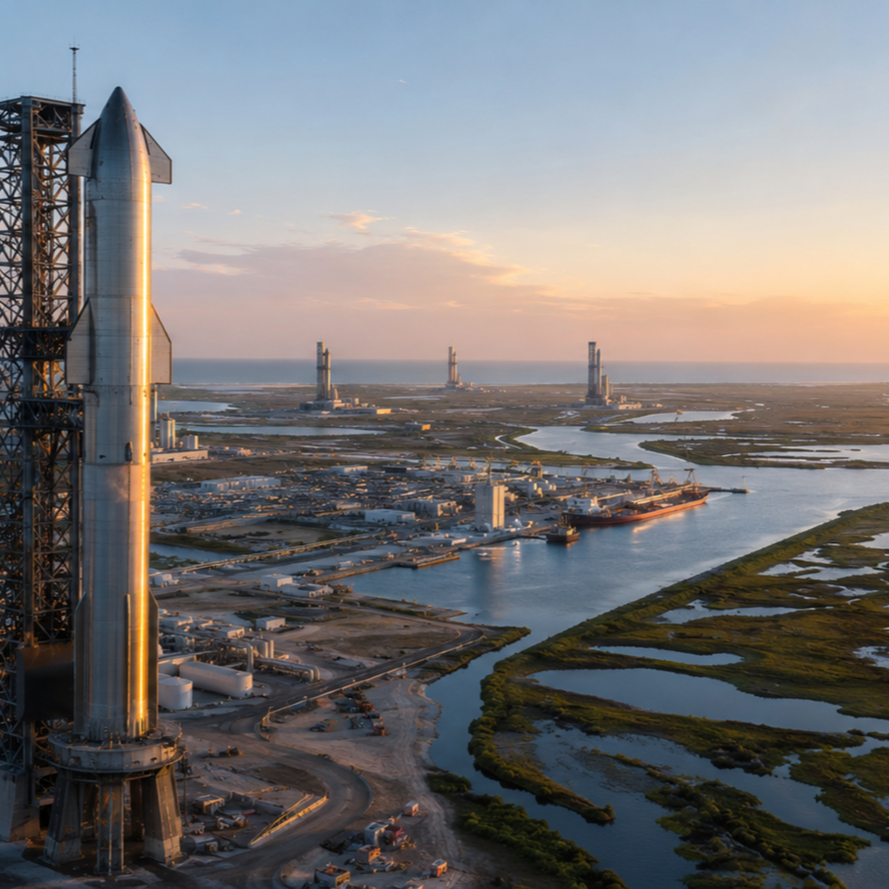 発射パッド10基、投資額15兆円——SpaceXが描くルイジアナの新拠点 episode artwork