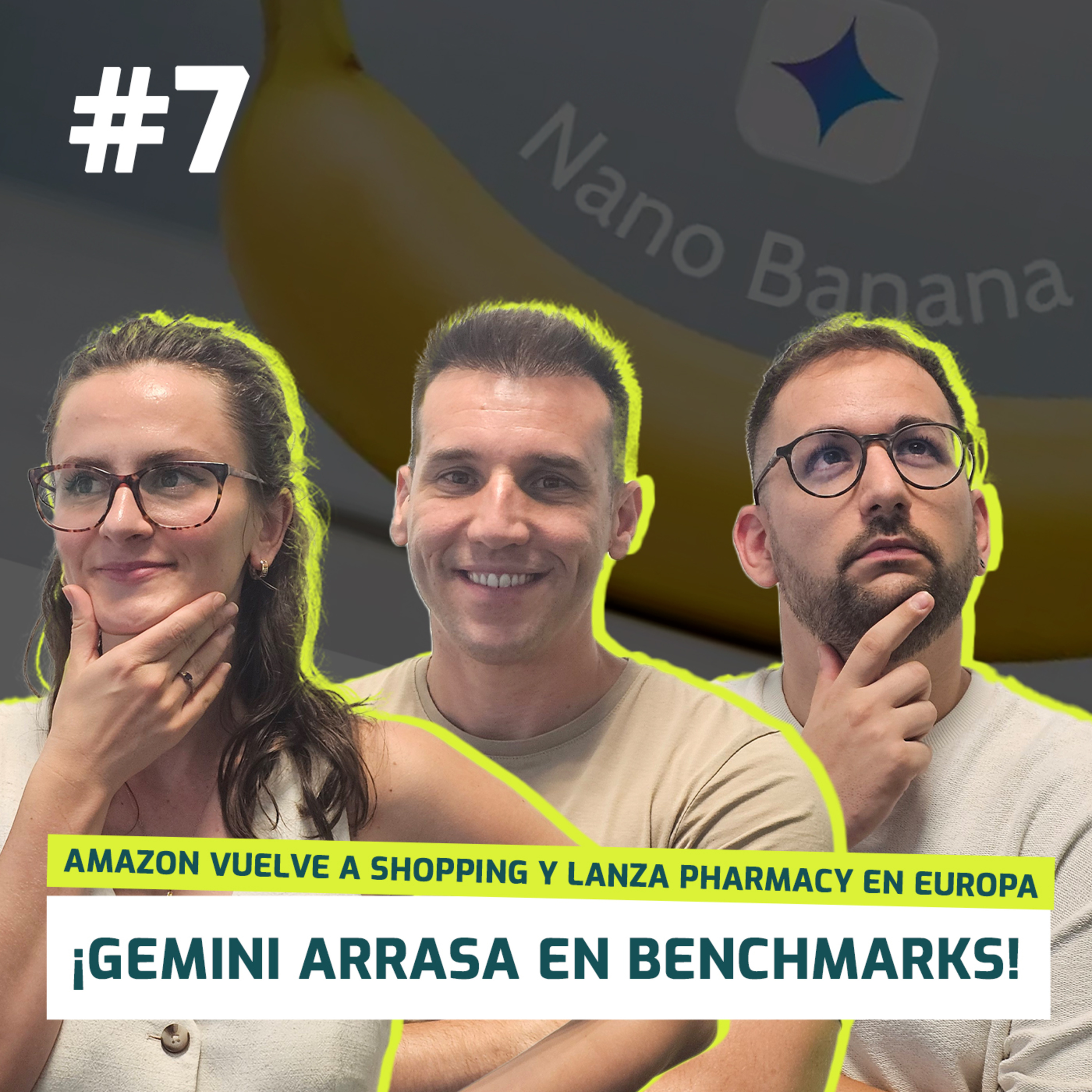 GEMINI arrasa, AMAZON elimina variantes, AMAZON PHARMACY en Europa, la IA matará los AFILIADOS | #7 episode artwork