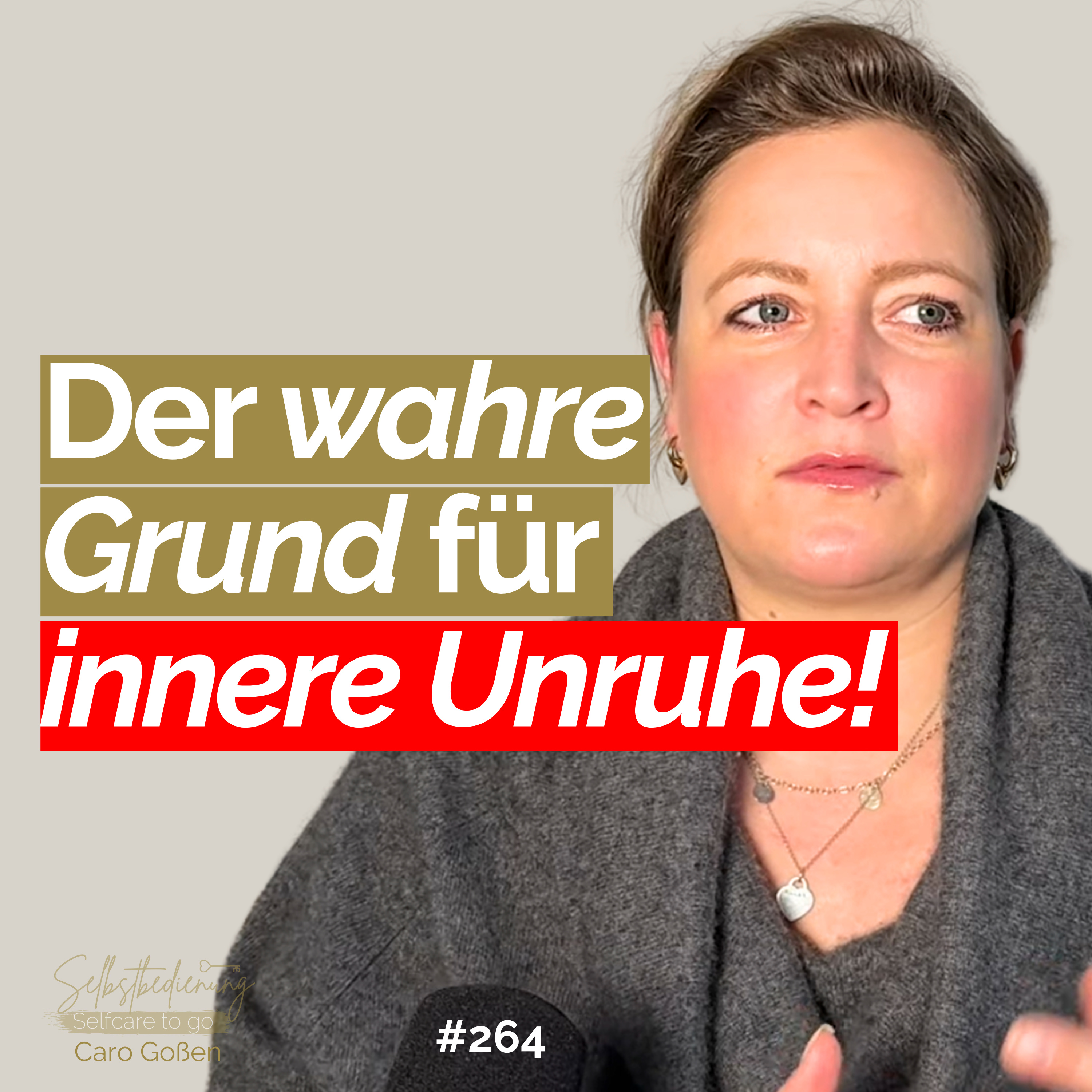 #264 Innere Unruhe & Kontrolle! Der wahre Grund, warum du nicht zur Ruhe kommst! episode artwork